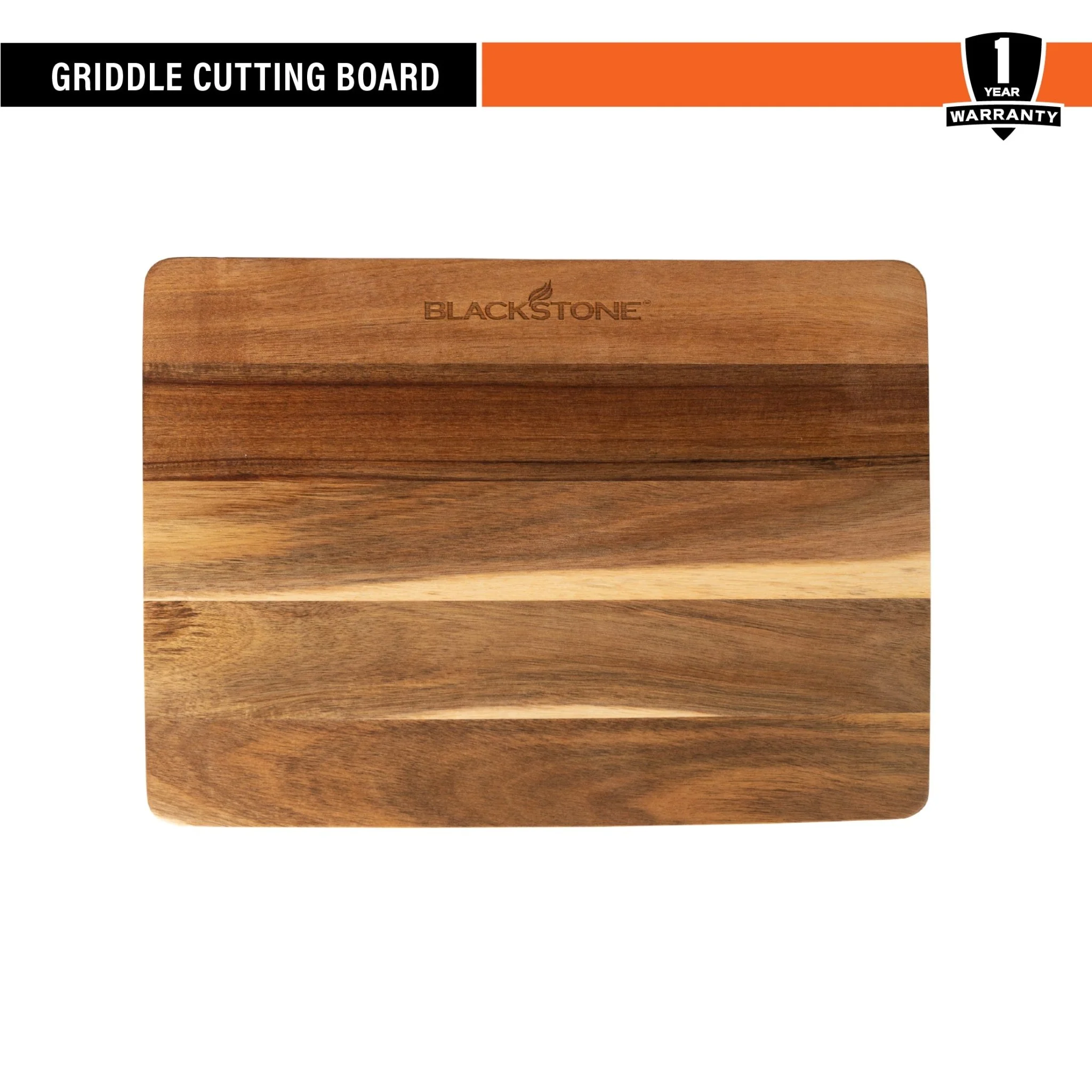 14"x11" Wood Cutting Board W/ Feet - Image 3