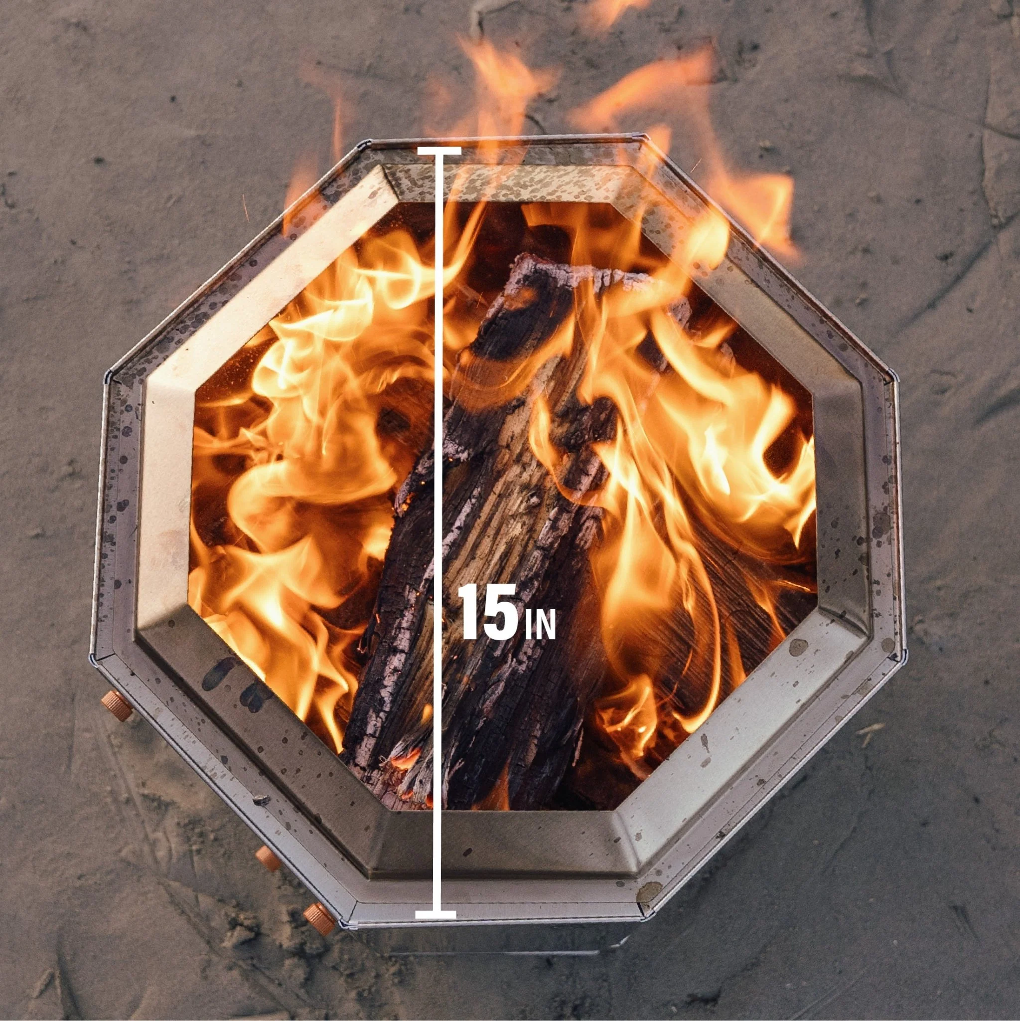 Adventure Ready 15" Smokeless Fire Pit - Image 8