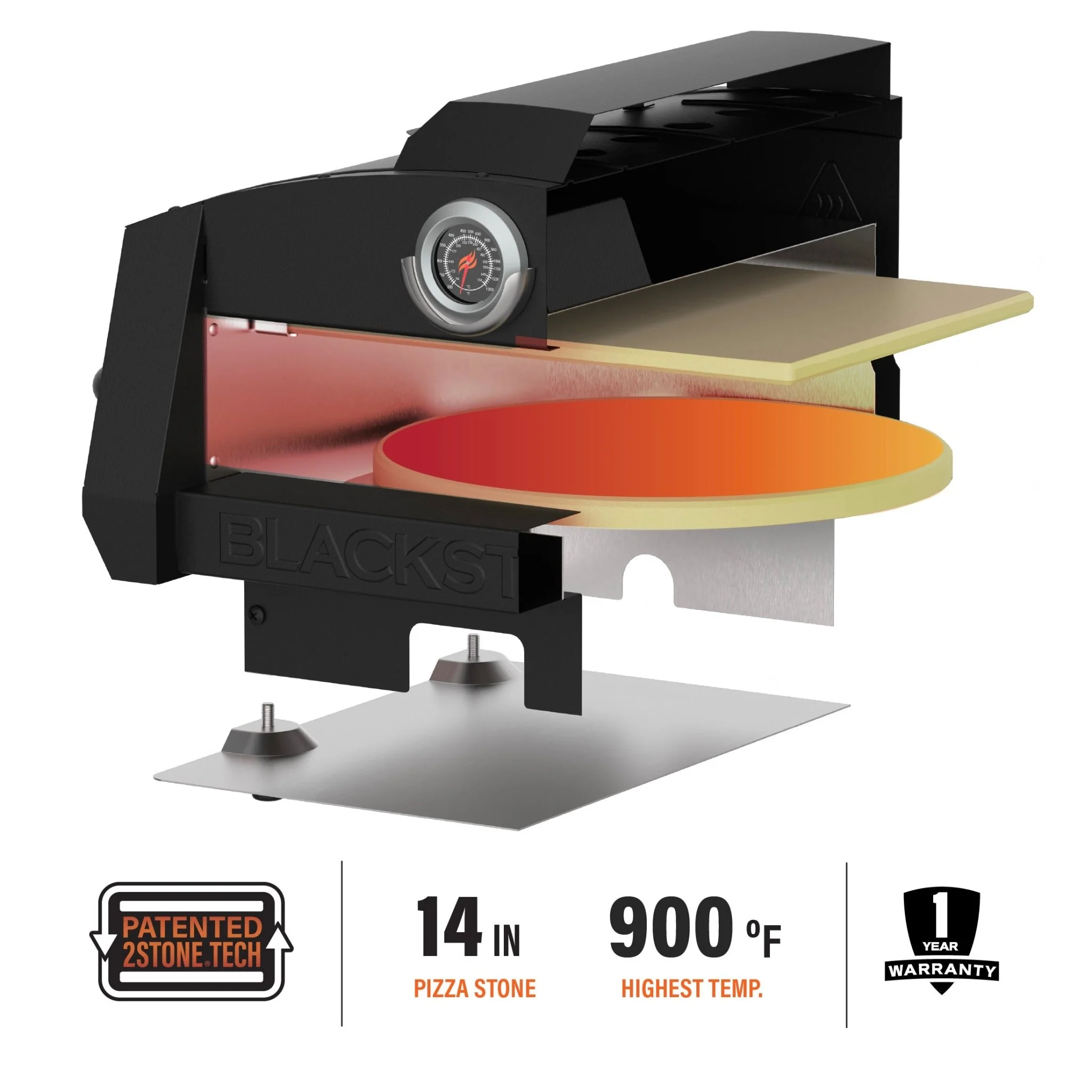 On the Go 17" Pizza Conversion Kit - Image 4