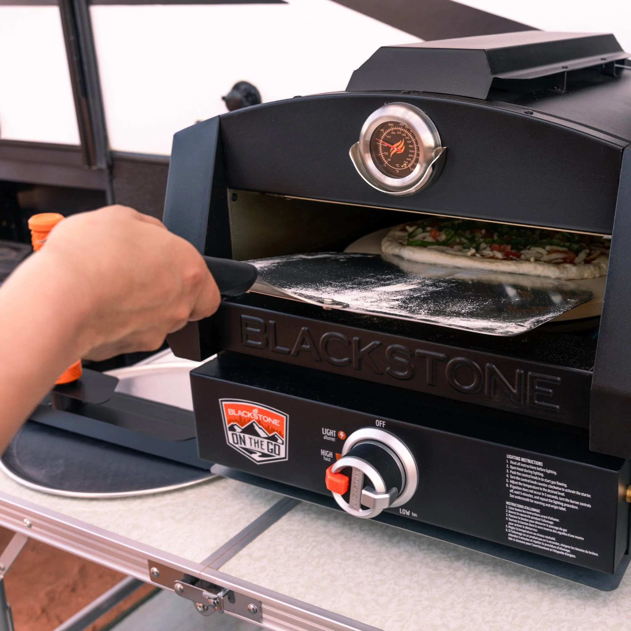 17" Pizza Oven with Burner Base - Image 6