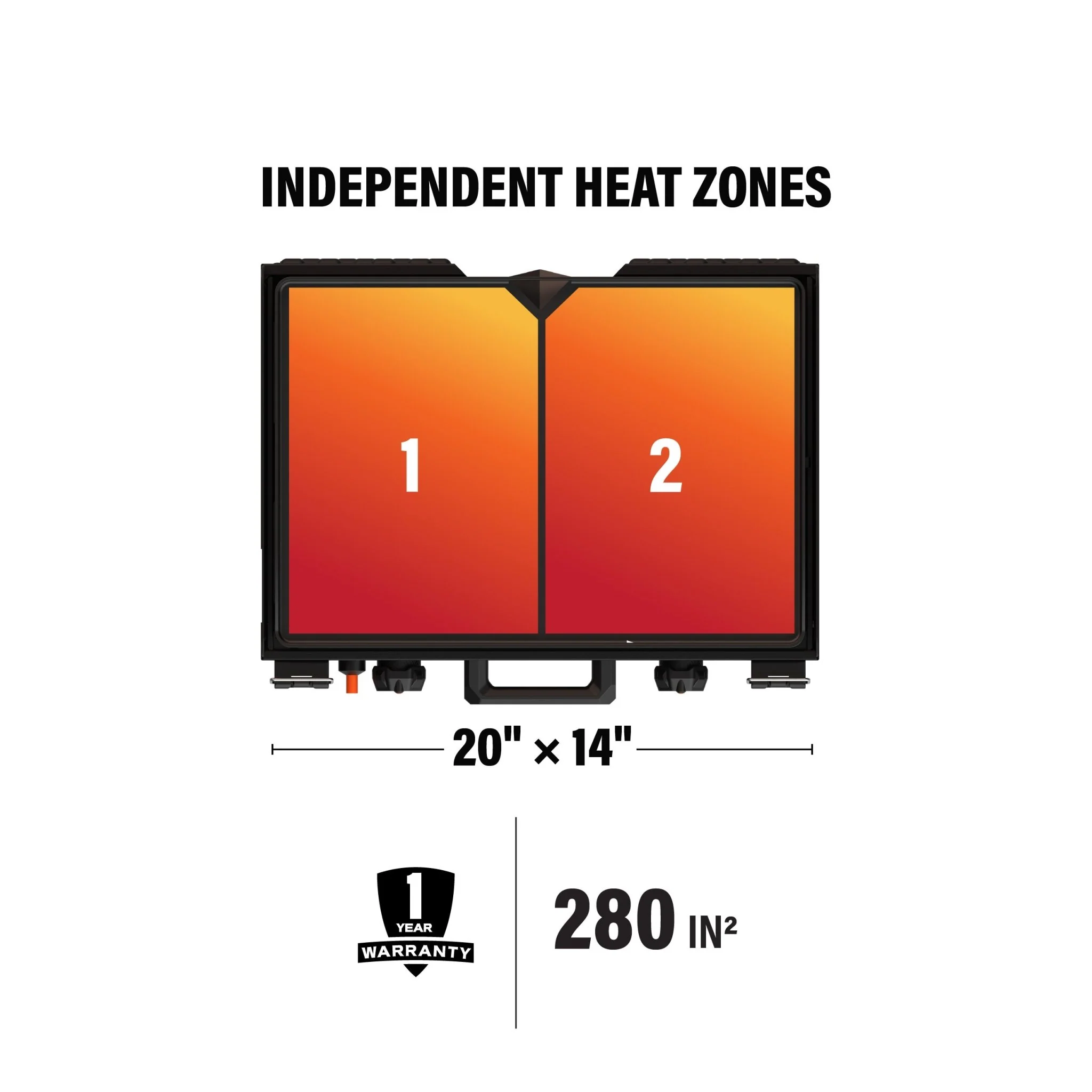 20" Camping Griddle - Image 3