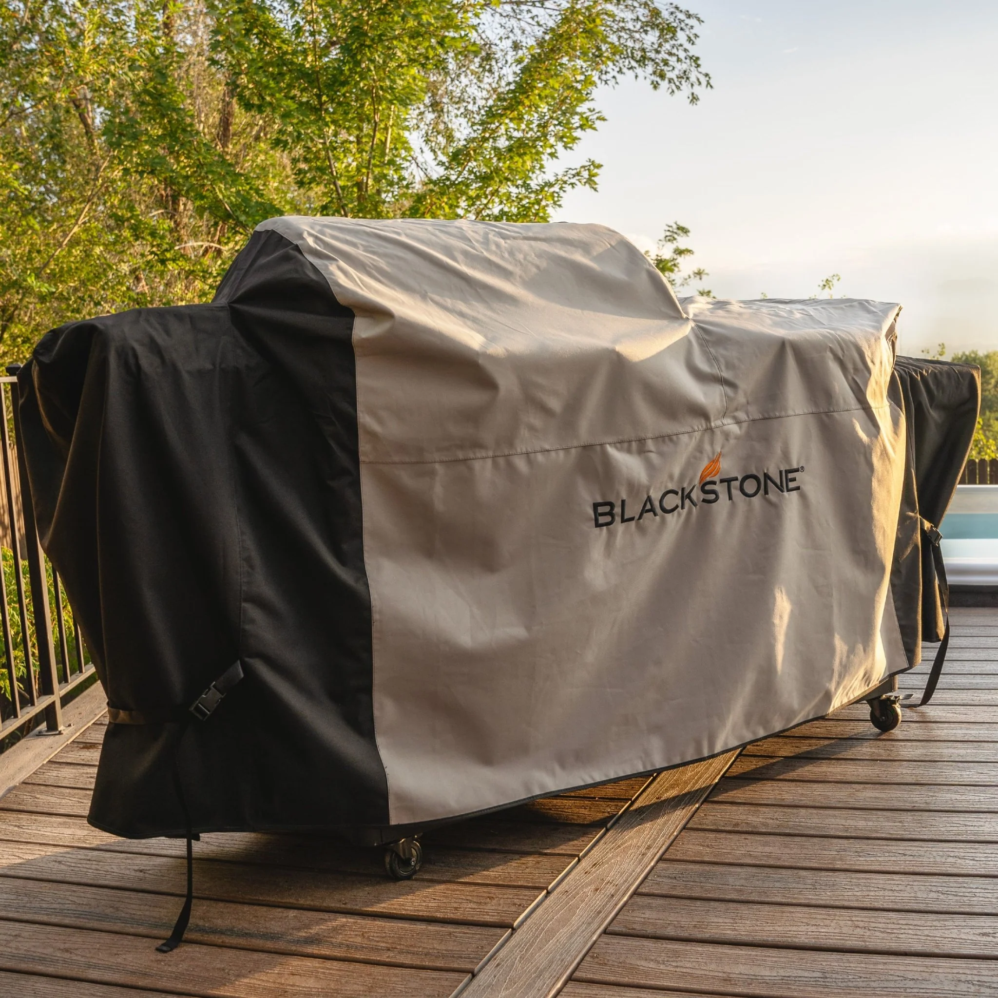 22" XL Griddle Pellet Grill Combo Cover - Image 7