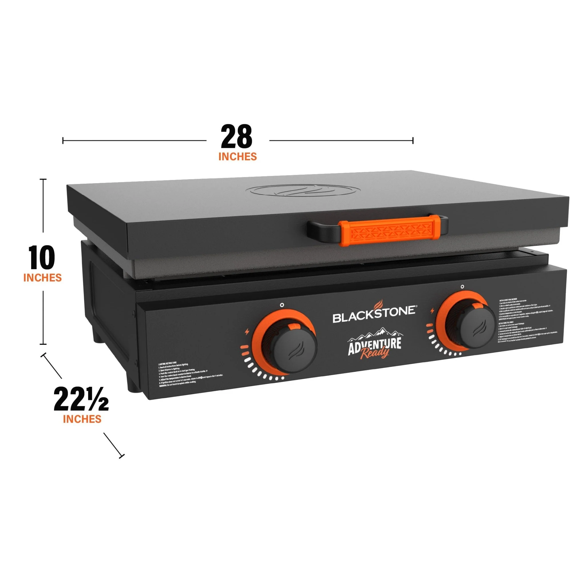 22" Griddle with Hard Cover Bundle - Image 7