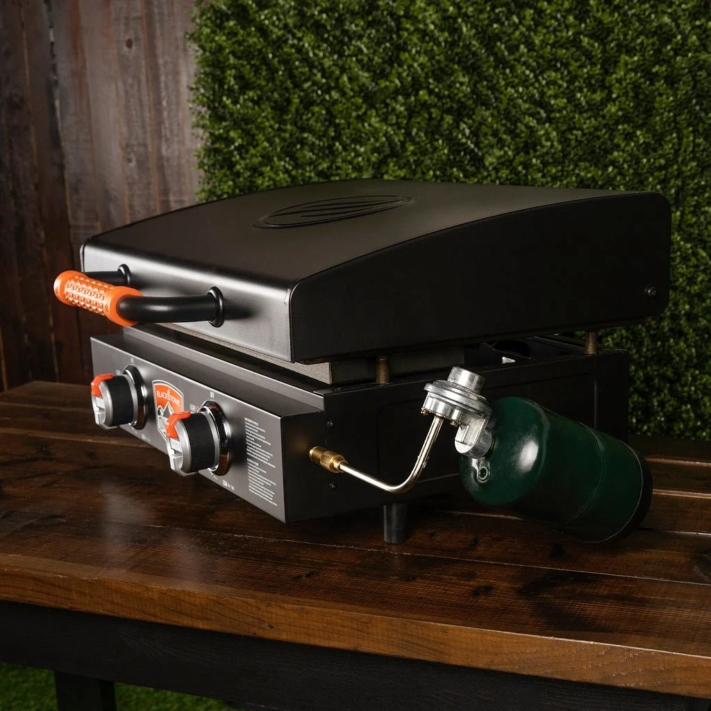 On The Go 22in Tabletop Griddle w/Hood - Image 5