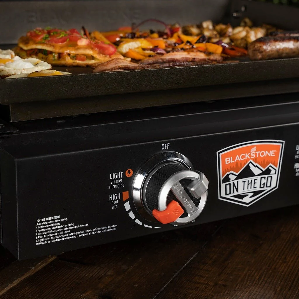 On The Go 22in Tabletop Griddle w/Hood - Image 6