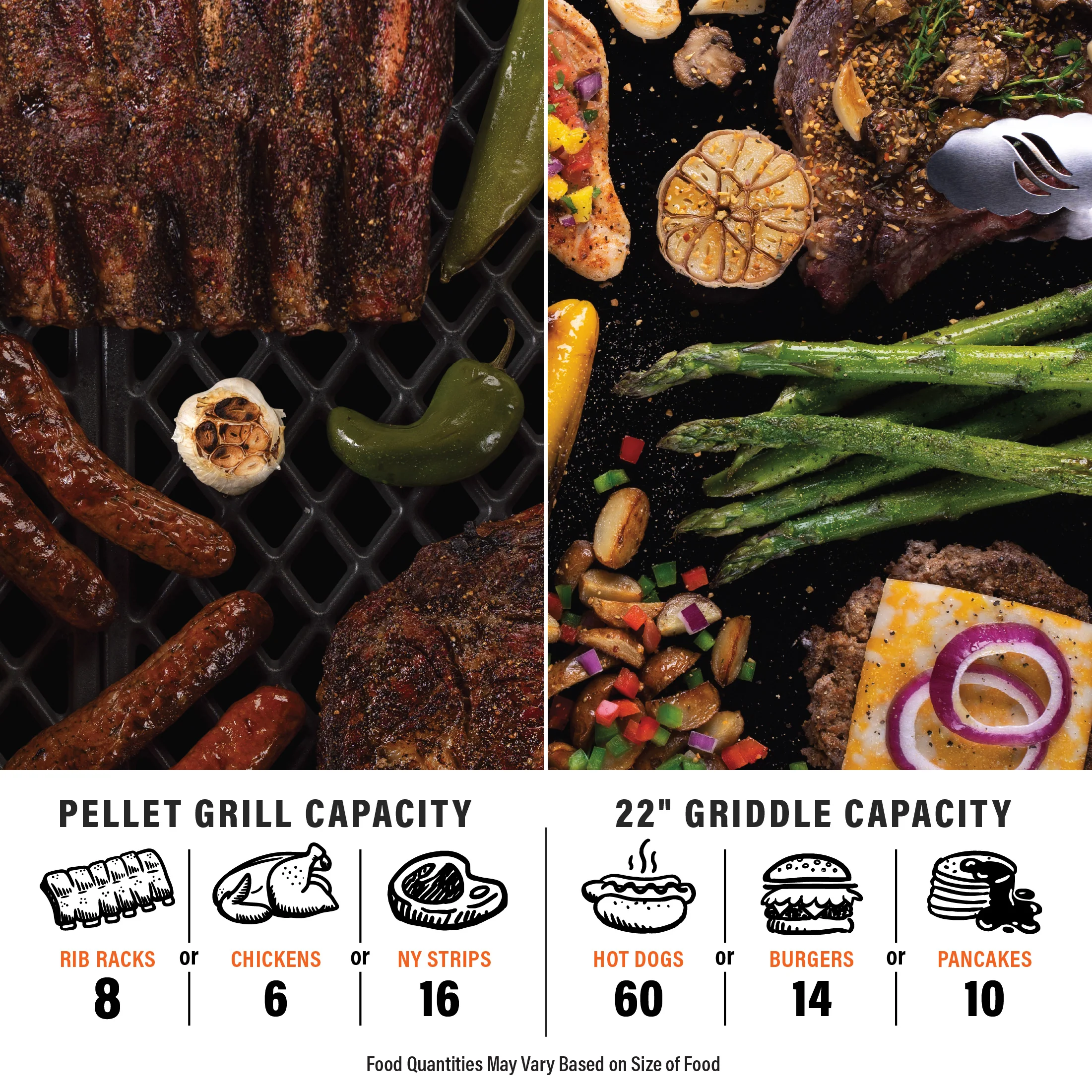 22" XL Griddle Pellet Grill Combo - Image 11