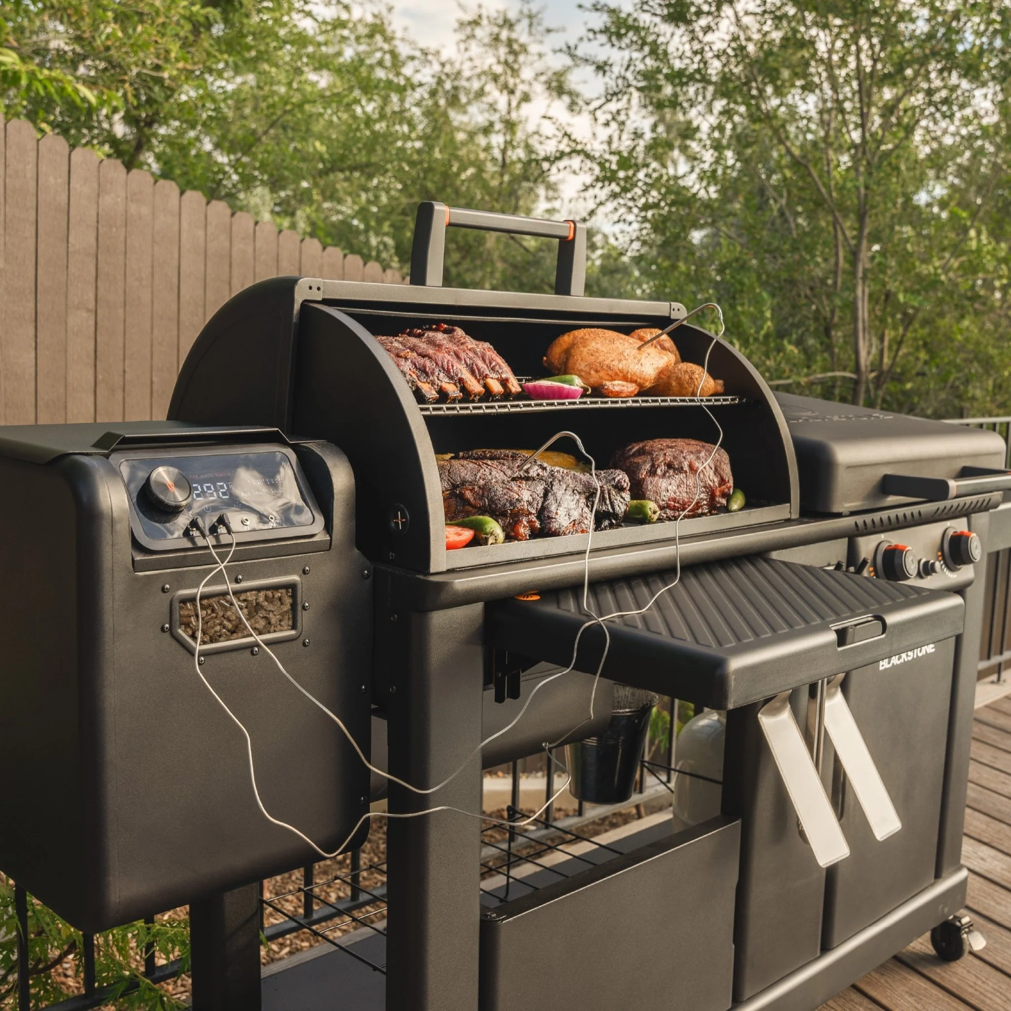 22" XL Griddle Pellet Grill Combo - Image 7