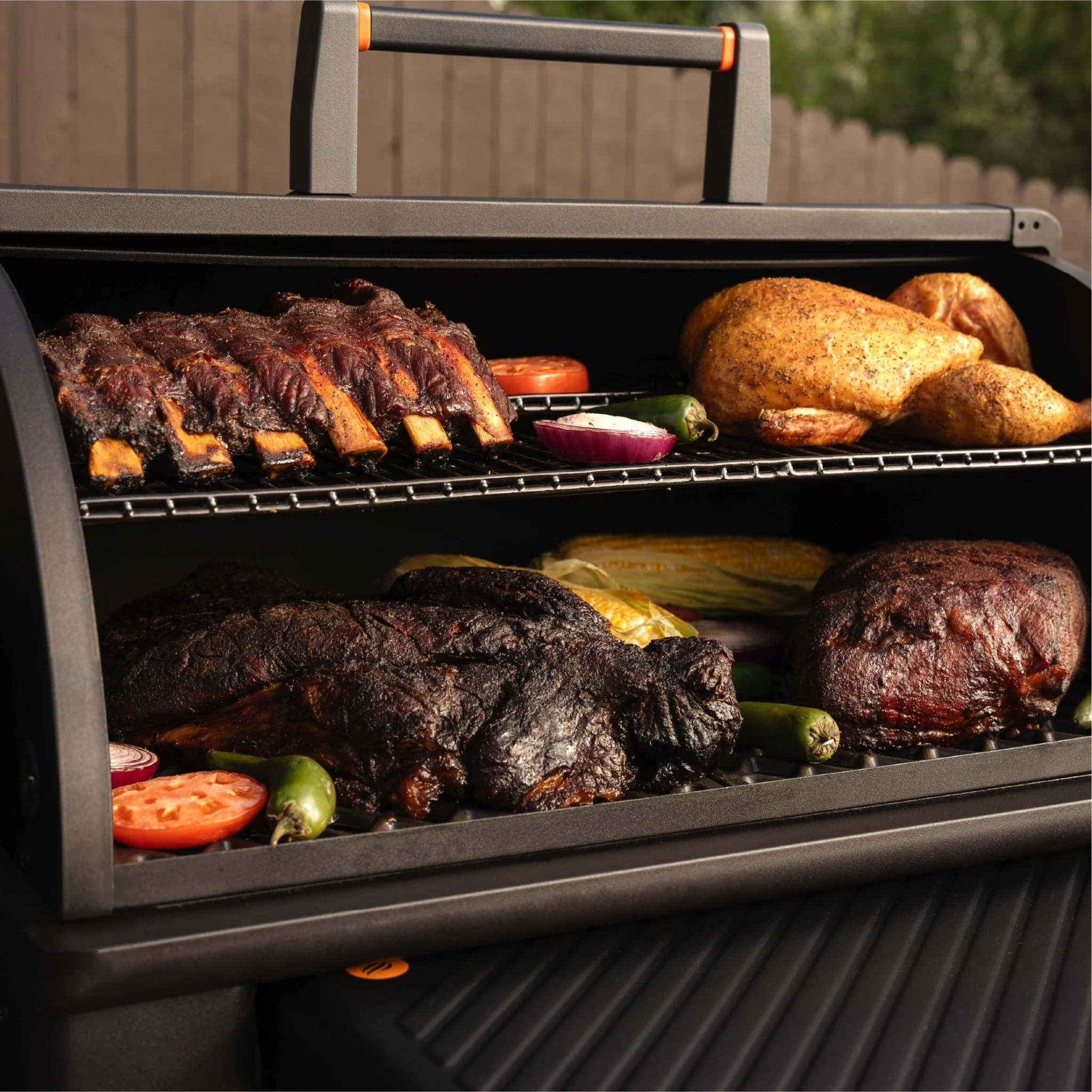 22" XL Griddle Pellet Grill Combo - Image 9