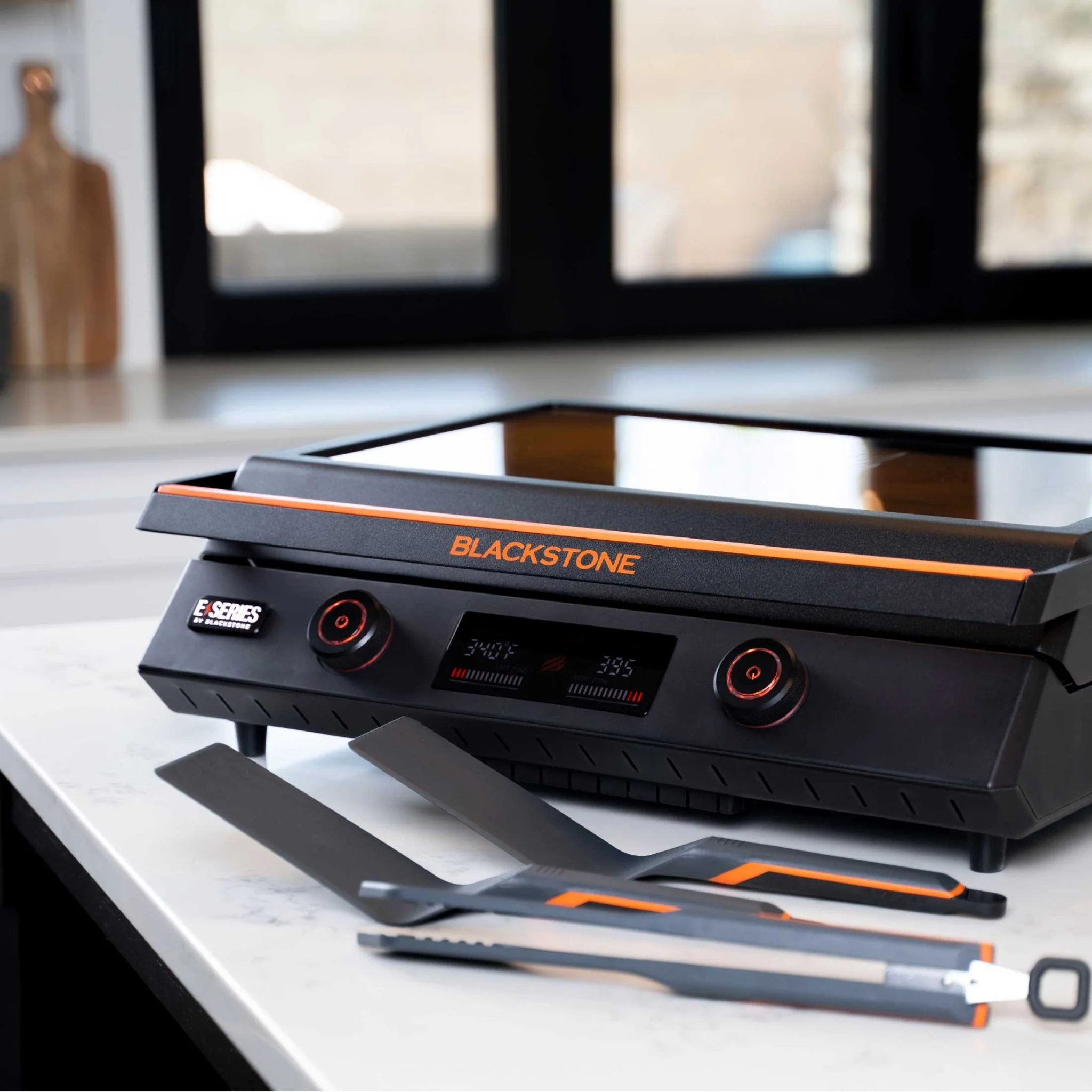 22" Electric Tabletop Griddle with Cart - Image 10