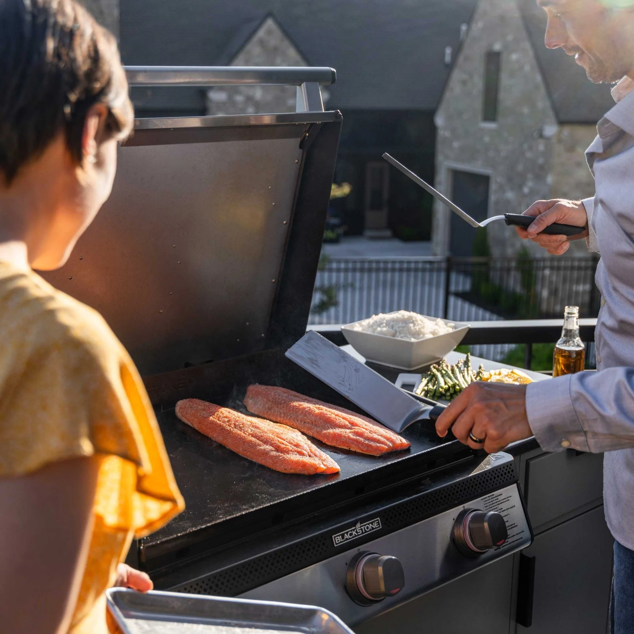 28" Deep Kitchen Griddle in Stainless Steel w/Hood - Image 7