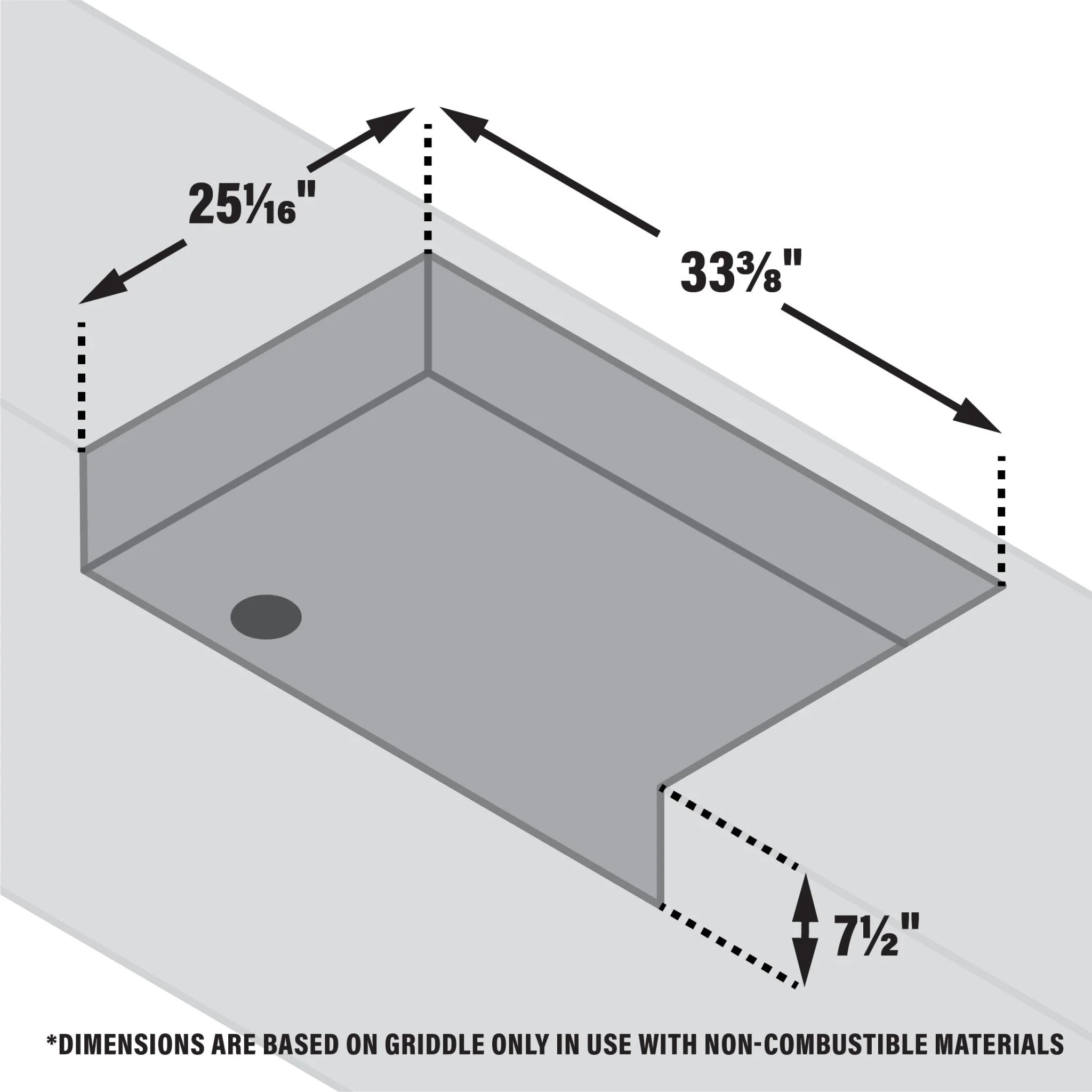 28" Drop-in Griddle with Hood - Image 11