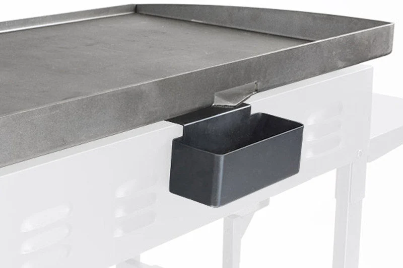 28in Rear Grease Griddle Top w/ Grease Cup - Image 3