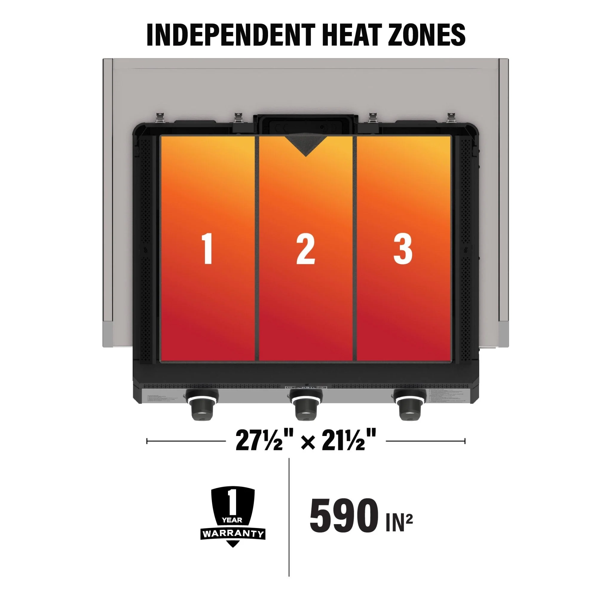 28” Drop-in Griddle with Hood & Insulating Jacket - Image 3