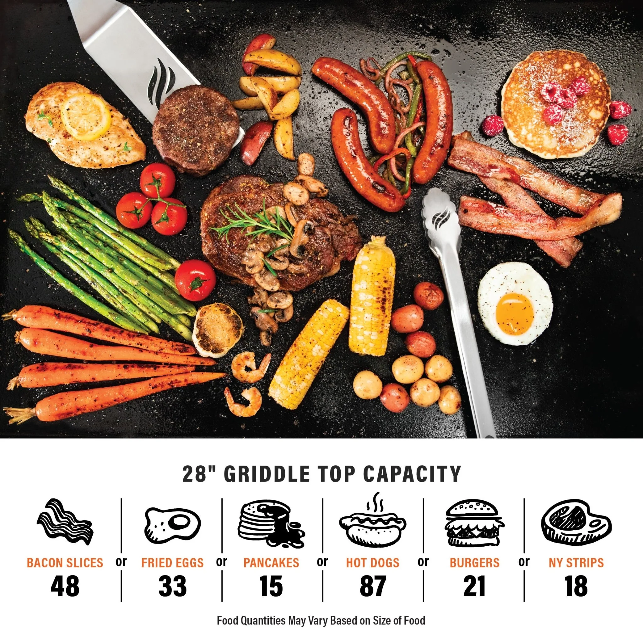 28" Griddle with Hard Cover - Image 10
