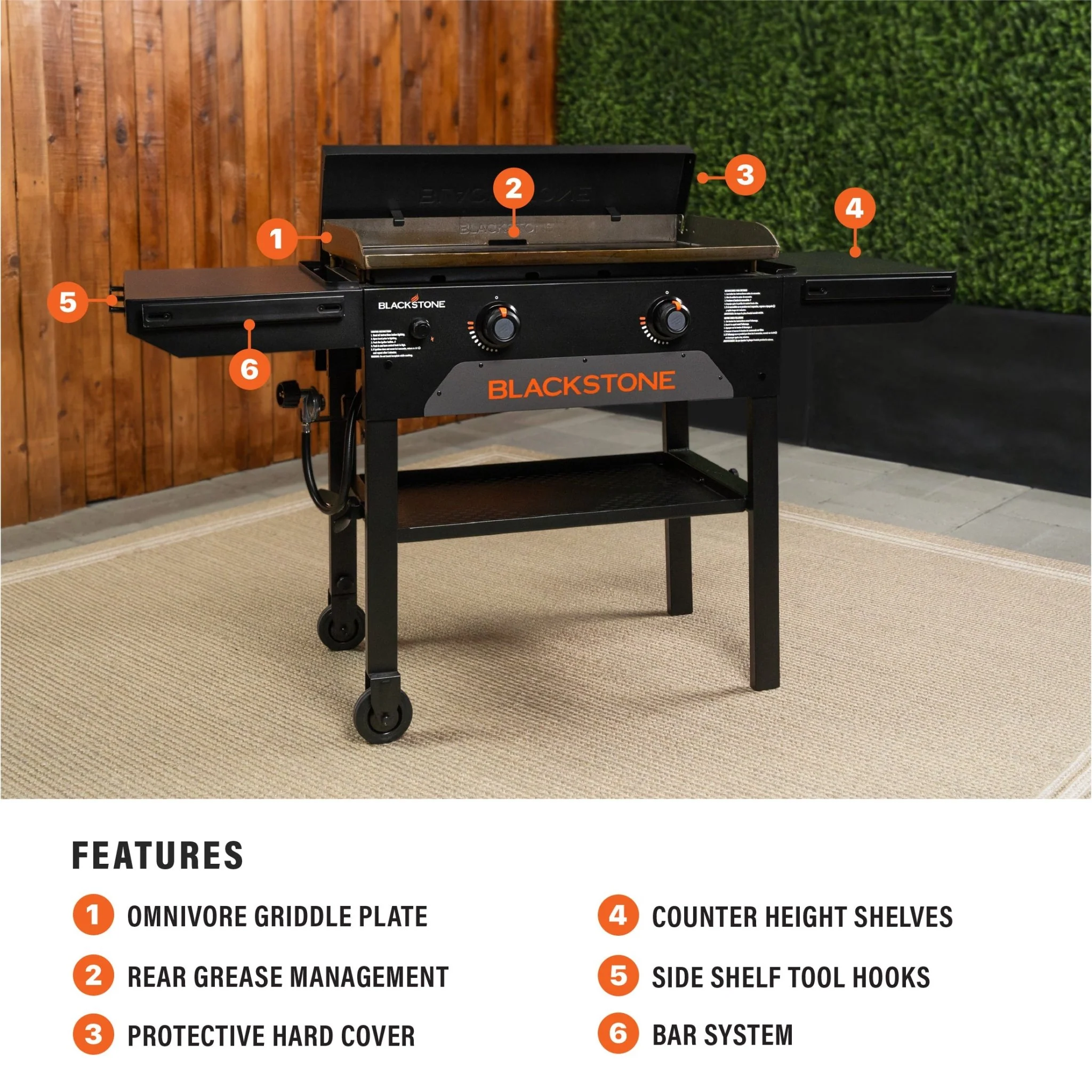 28" Griddle with Hard Cover - Image 4