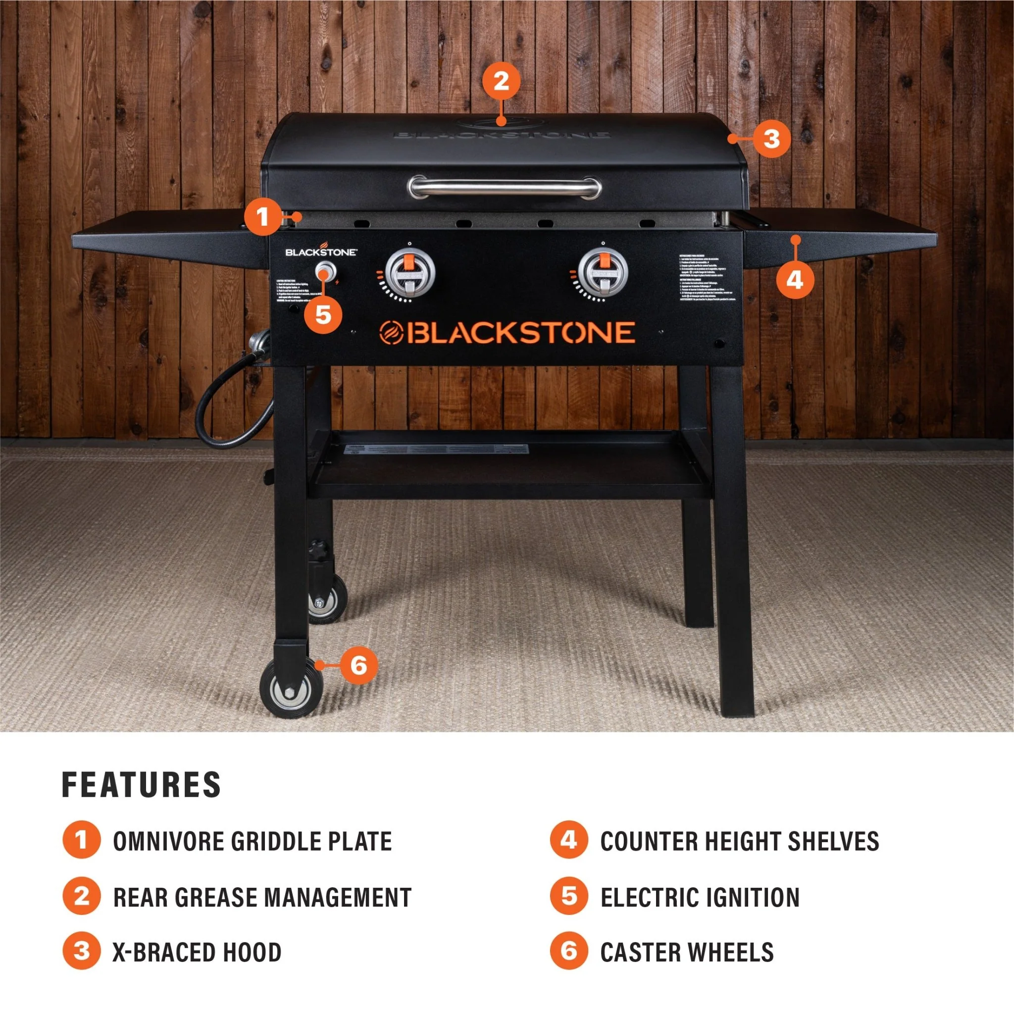 28” Omnivore Griddle with Hood - Image 4