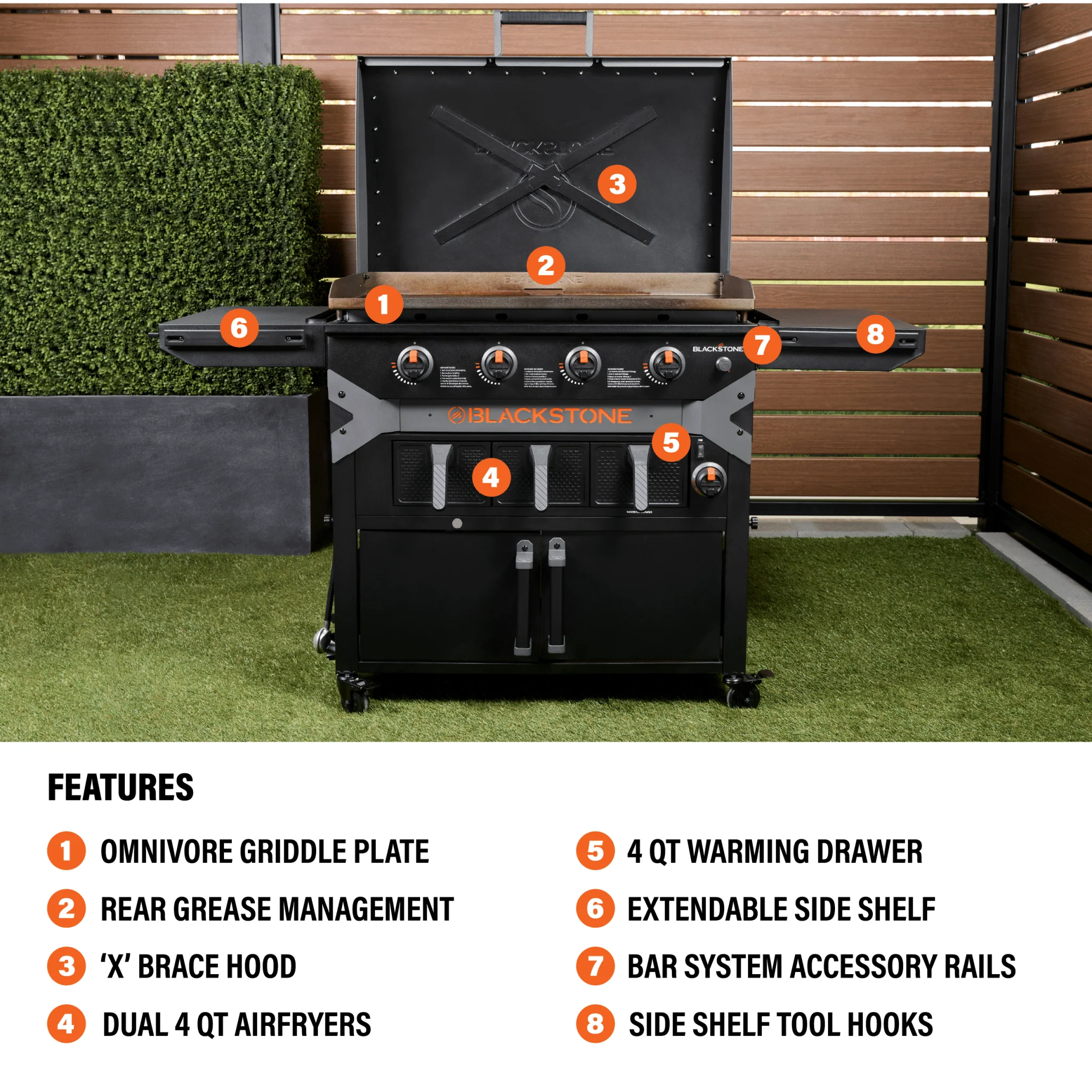 36" Griddle Airfryer Combo - Image 4