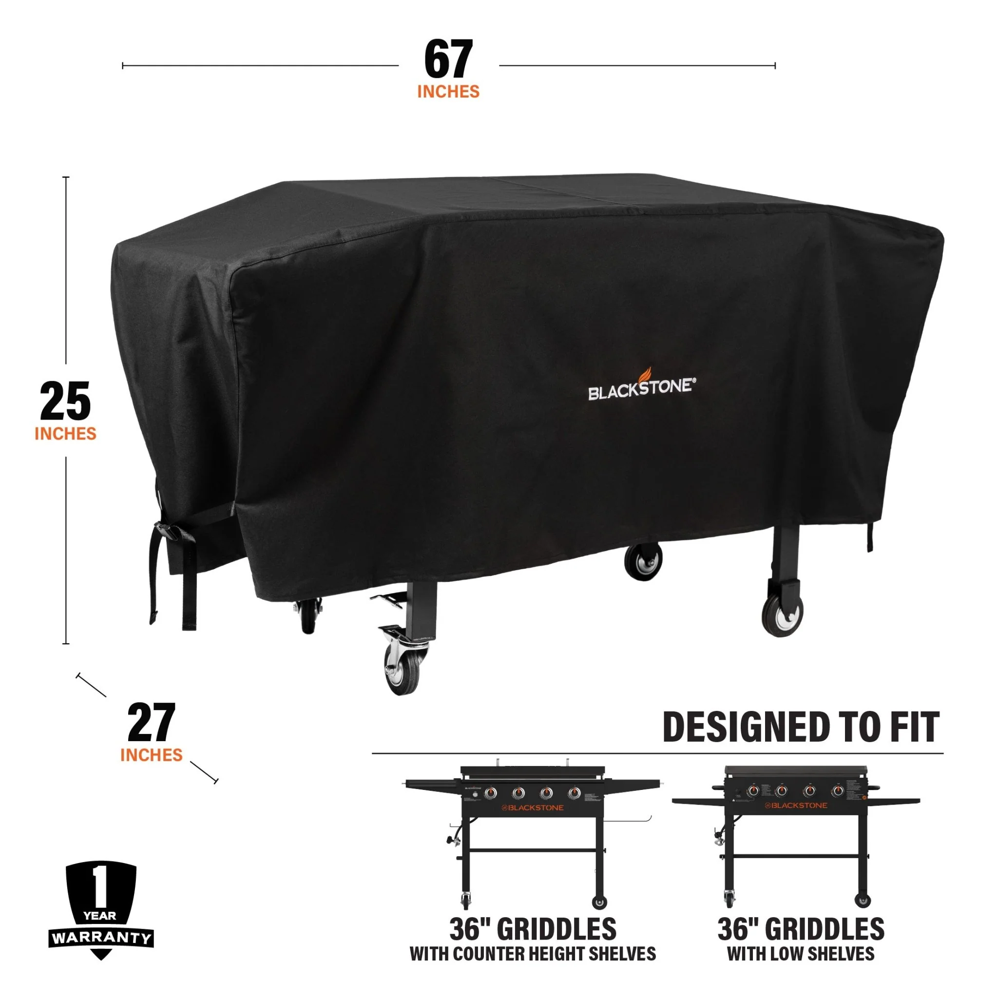 36" Classic Griddle Cover - Image 3