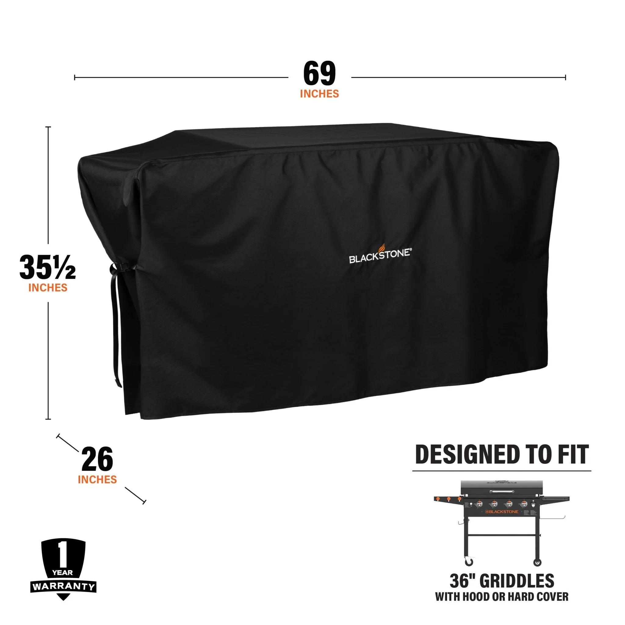36" Griddle Cover - Image 3