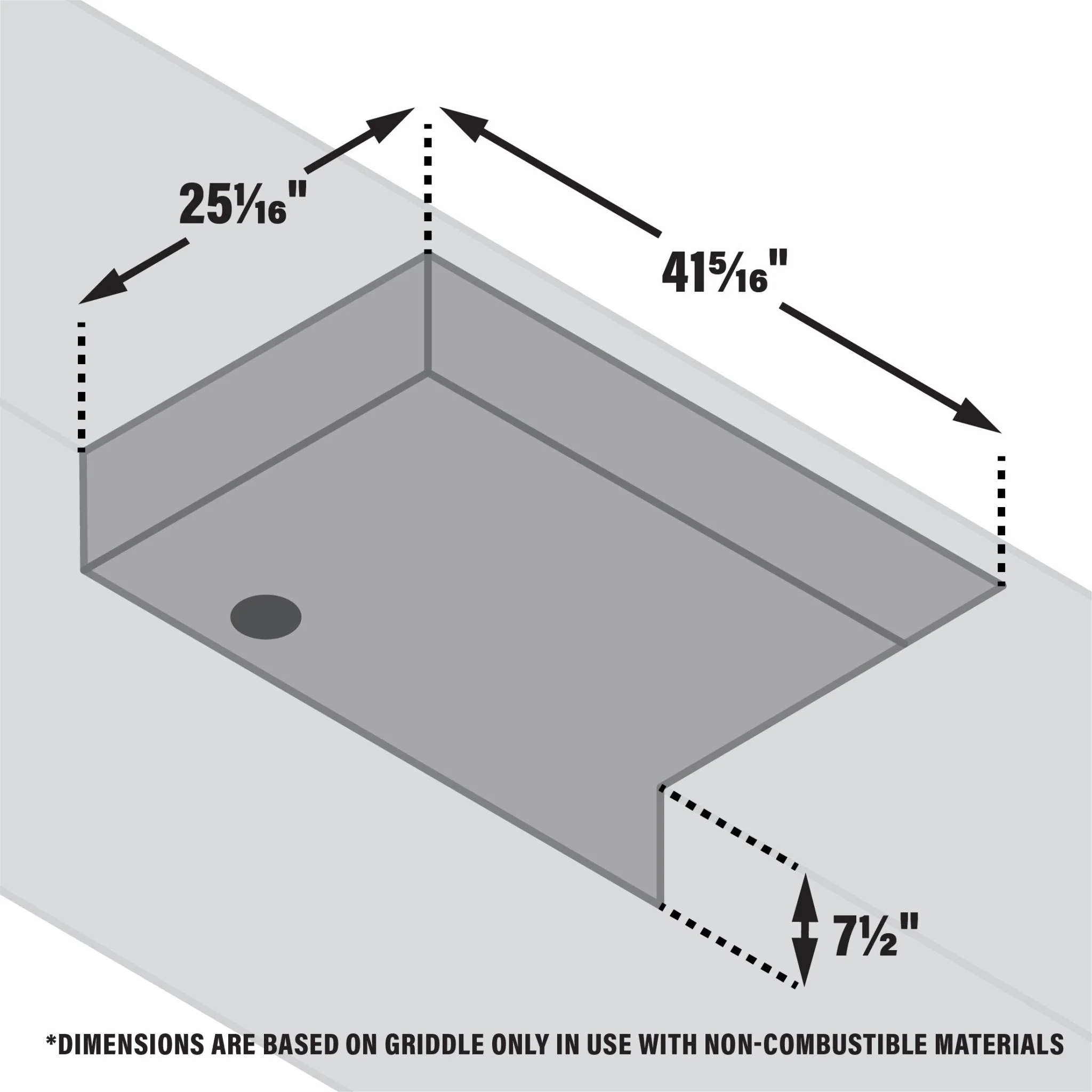 36" Drop-in Griddle with Hood - Image 9
