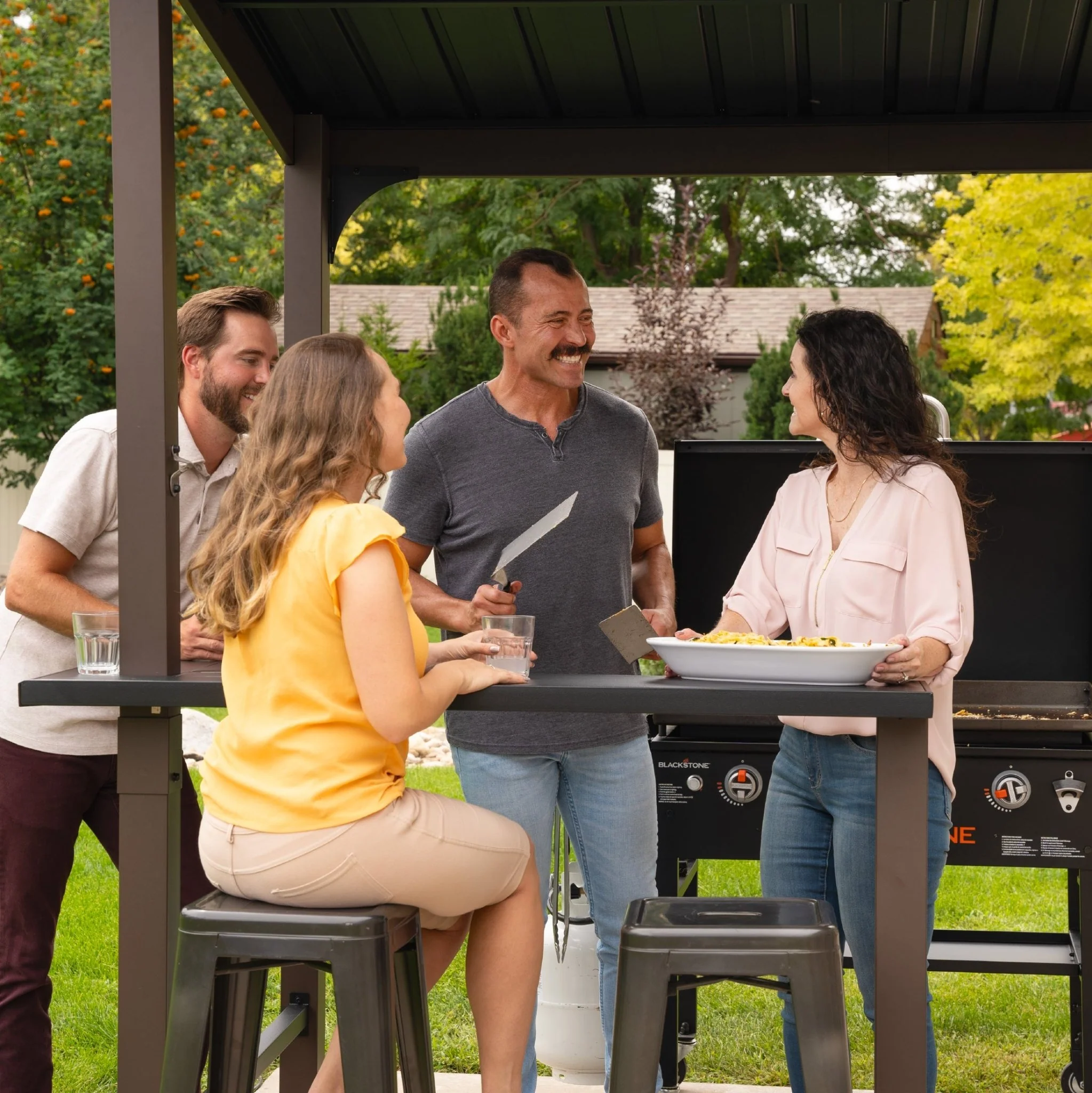 5’ x 8’ Bar and Griddle Pavilion - Image 10