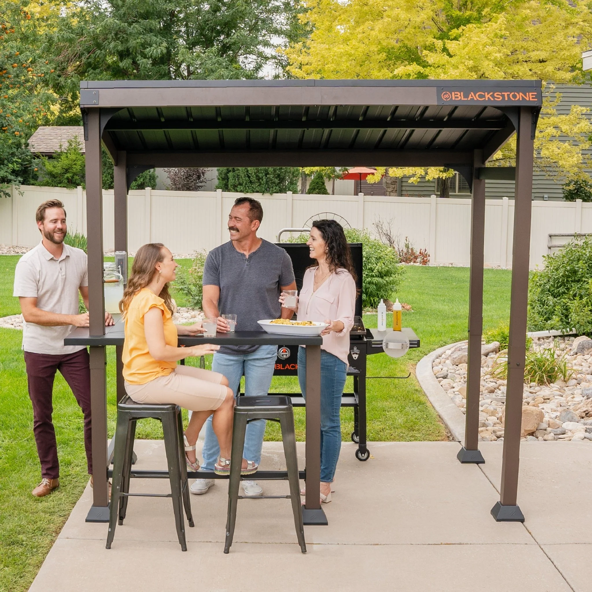 5’ x 8’ Bar and Griddle Pavilion - Image 7