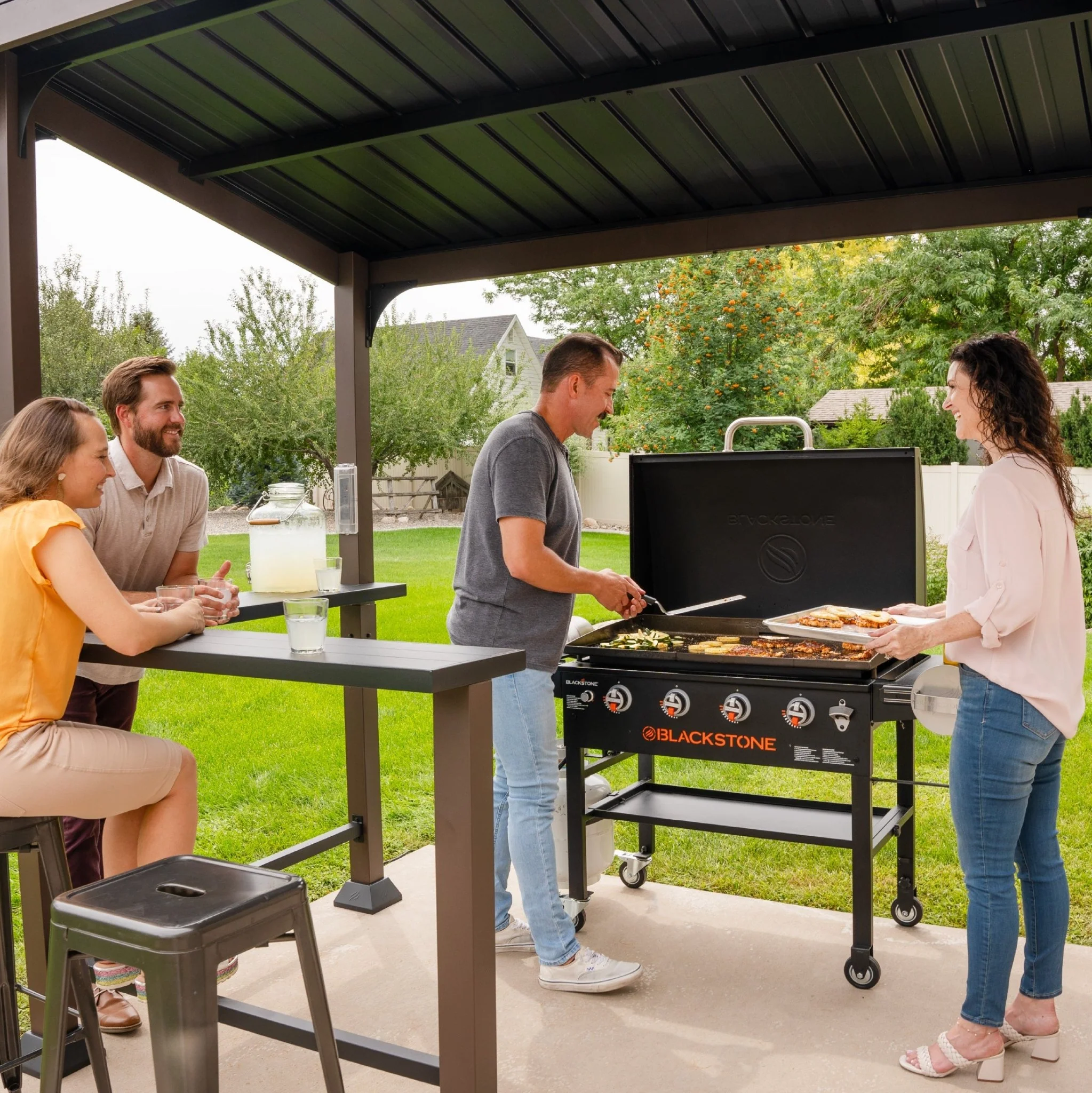 5’ x 8’ Bar and Griddle Pavilion - Image 9