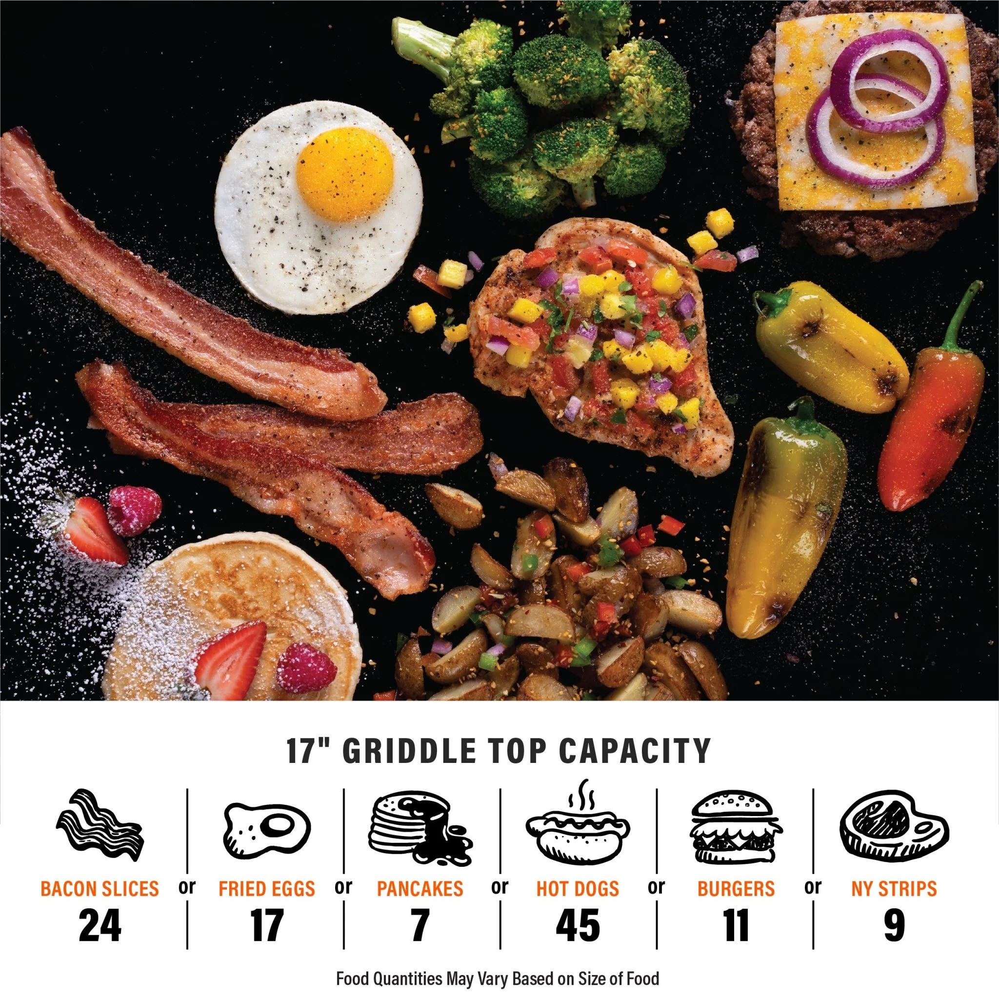 Adventure Ready 17in Griddle with Flexfold Legs - Image 7