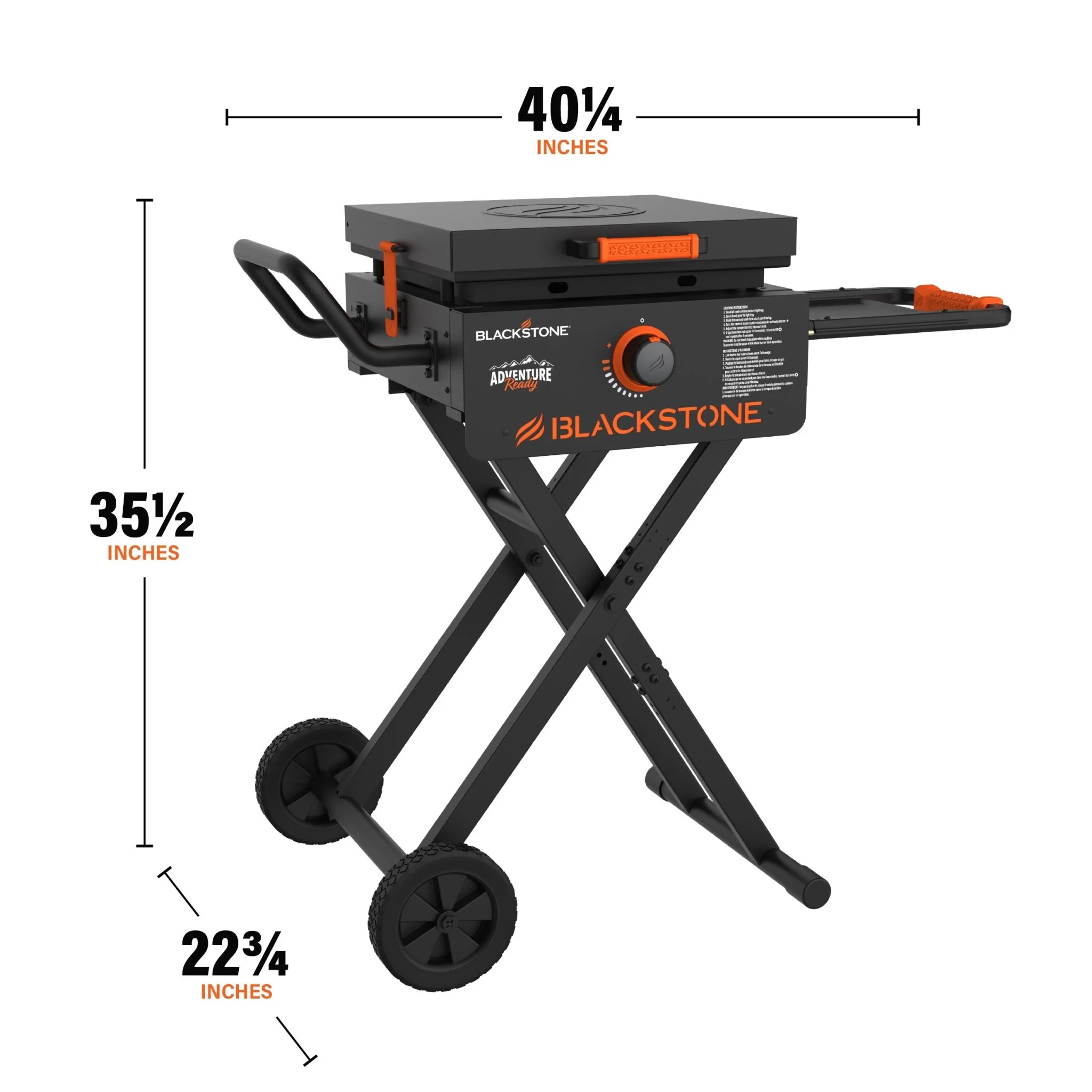 Adventure Ready 17in Griddle with Flexfold Legs - Image 8