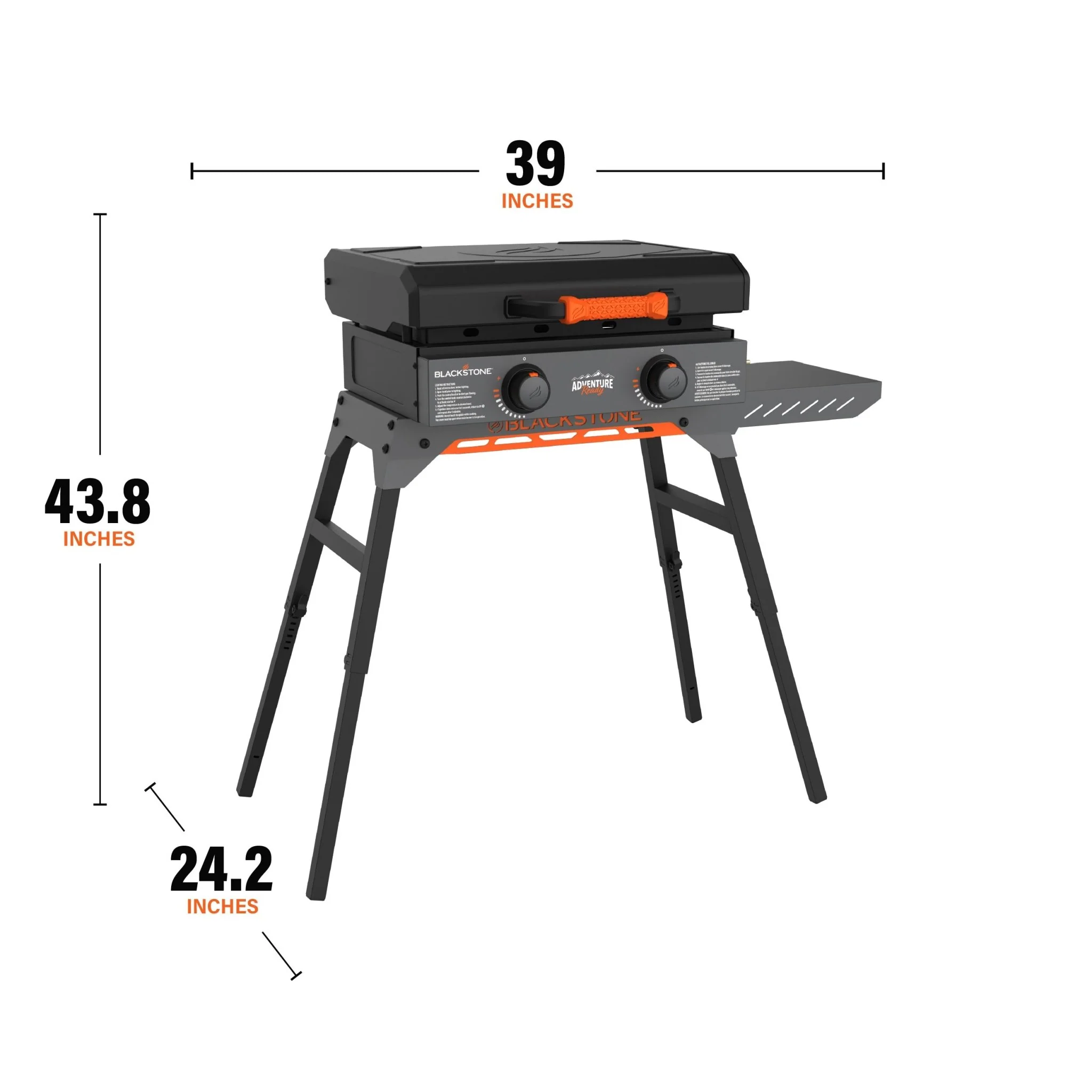 Adventure Ready 22” Griddle with Hood and Stand - Image 10