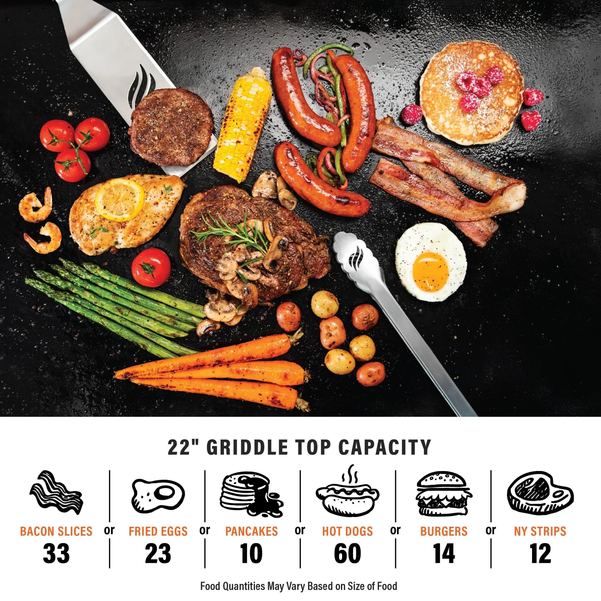 Adventure Ready 22” Griddle with Hood and Stand - Image 9