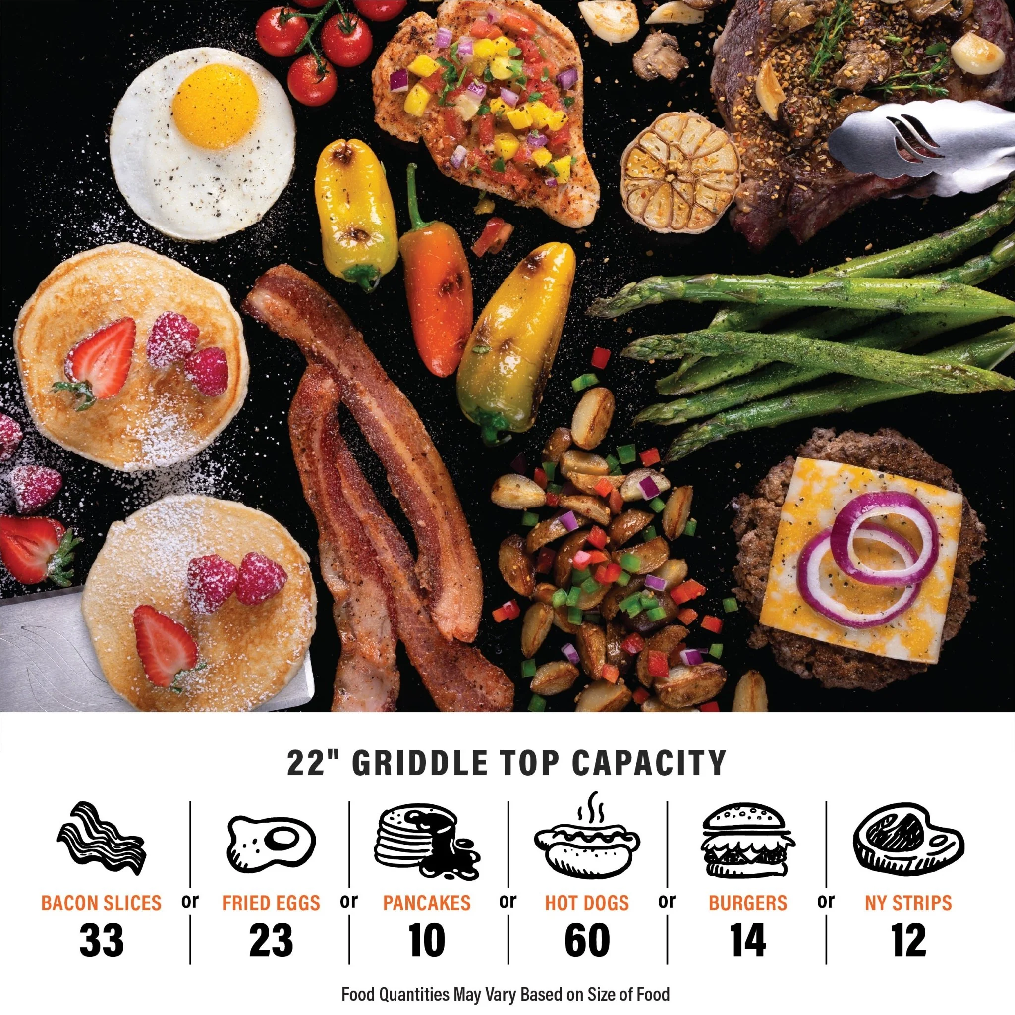Adventure Ready 22” Tabletop Griddle with Hard Cover - Image 7