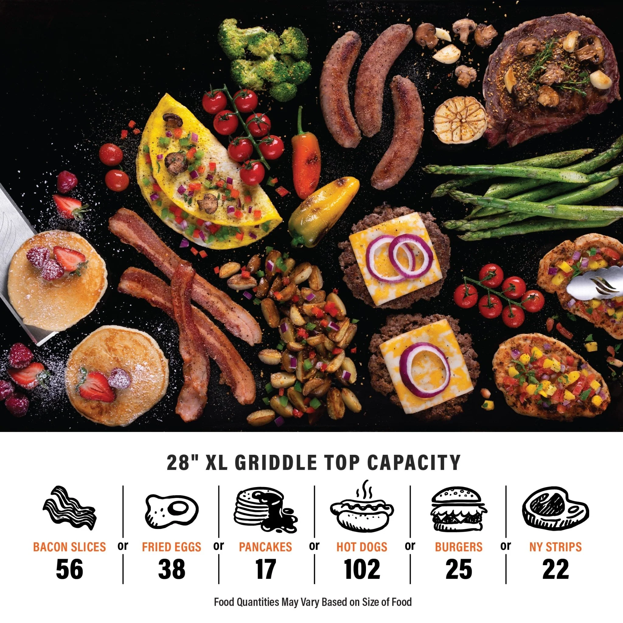28" Griddle with Flexfold™ Legs - Image 10
