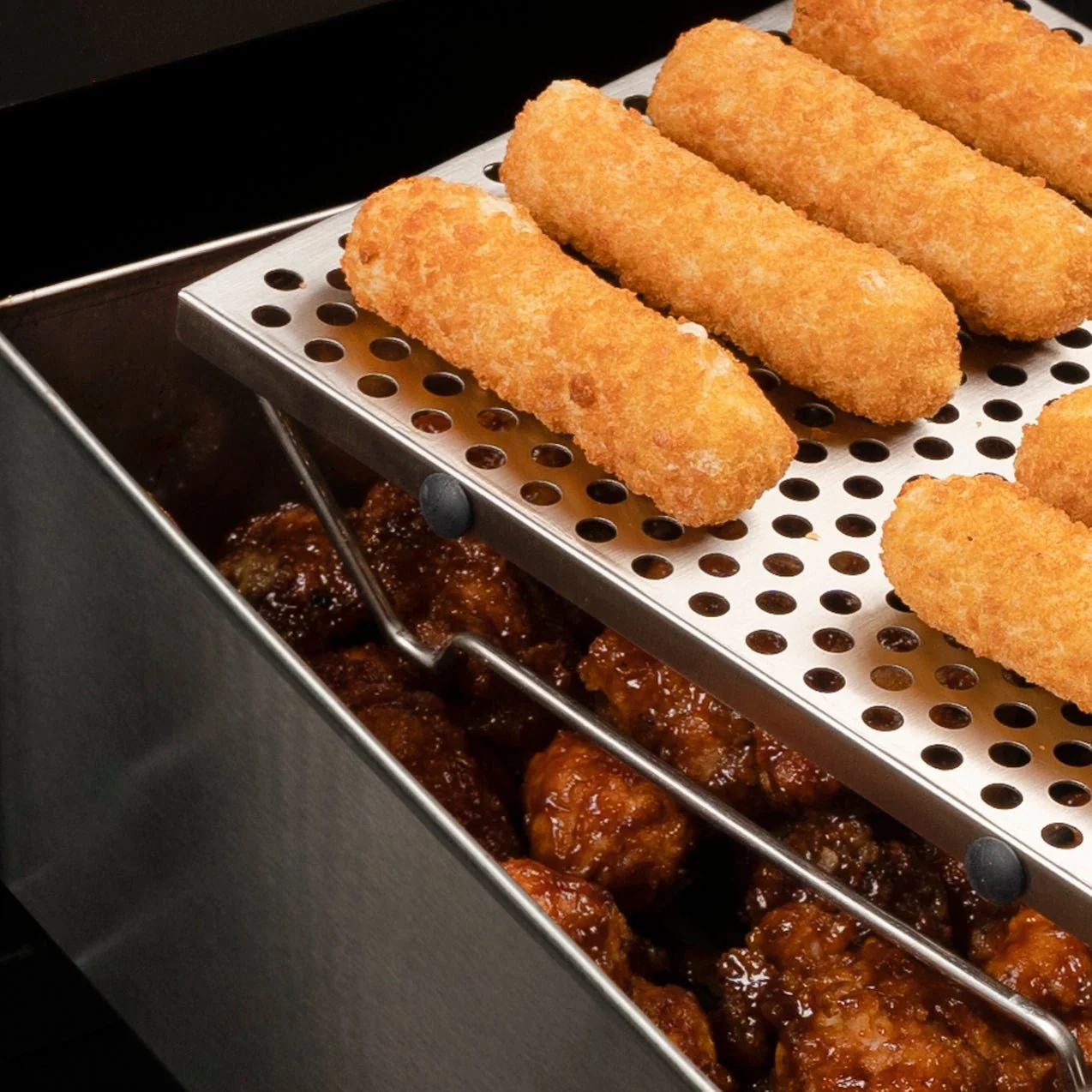 Airfryer Racks with Foldable Legs - Image 2