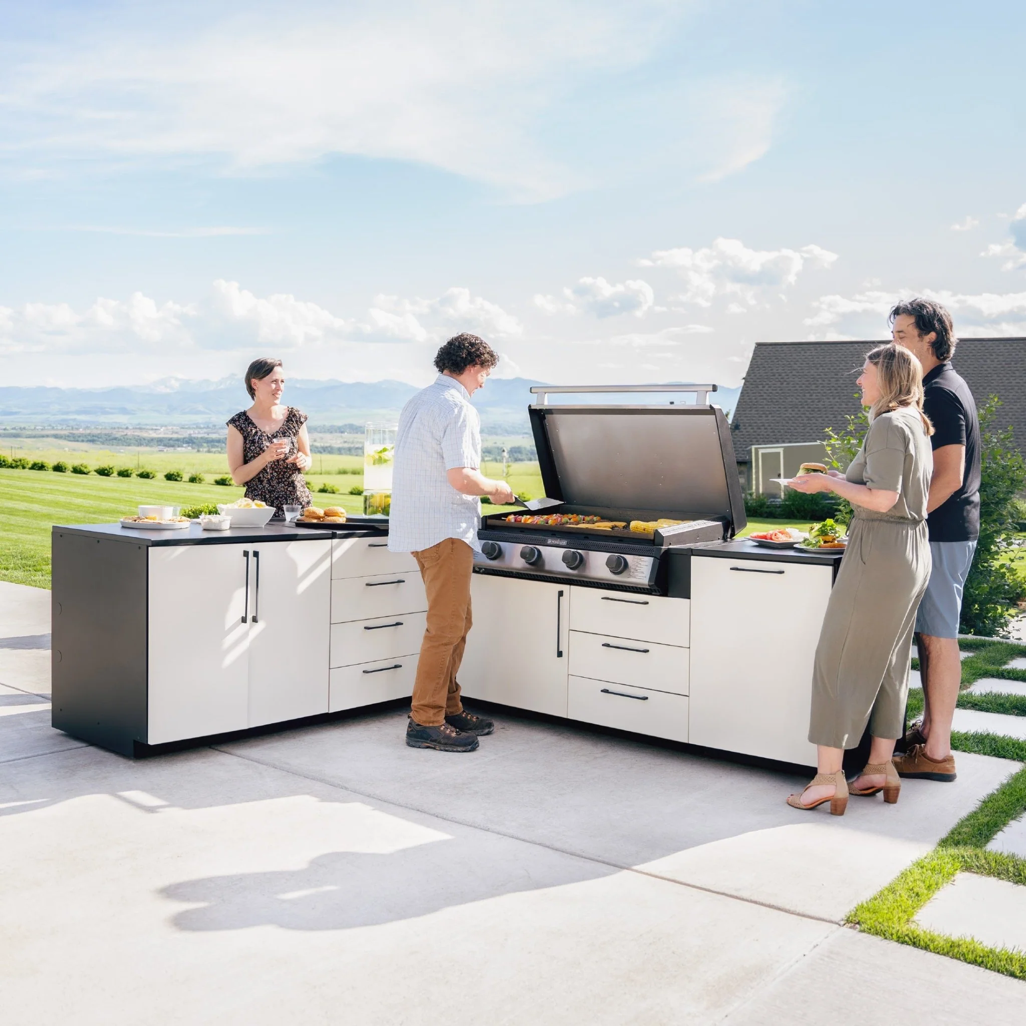 Blackstone 50" Outdoor Kitchen Module with 36" Drop-in Griddle - Image 9