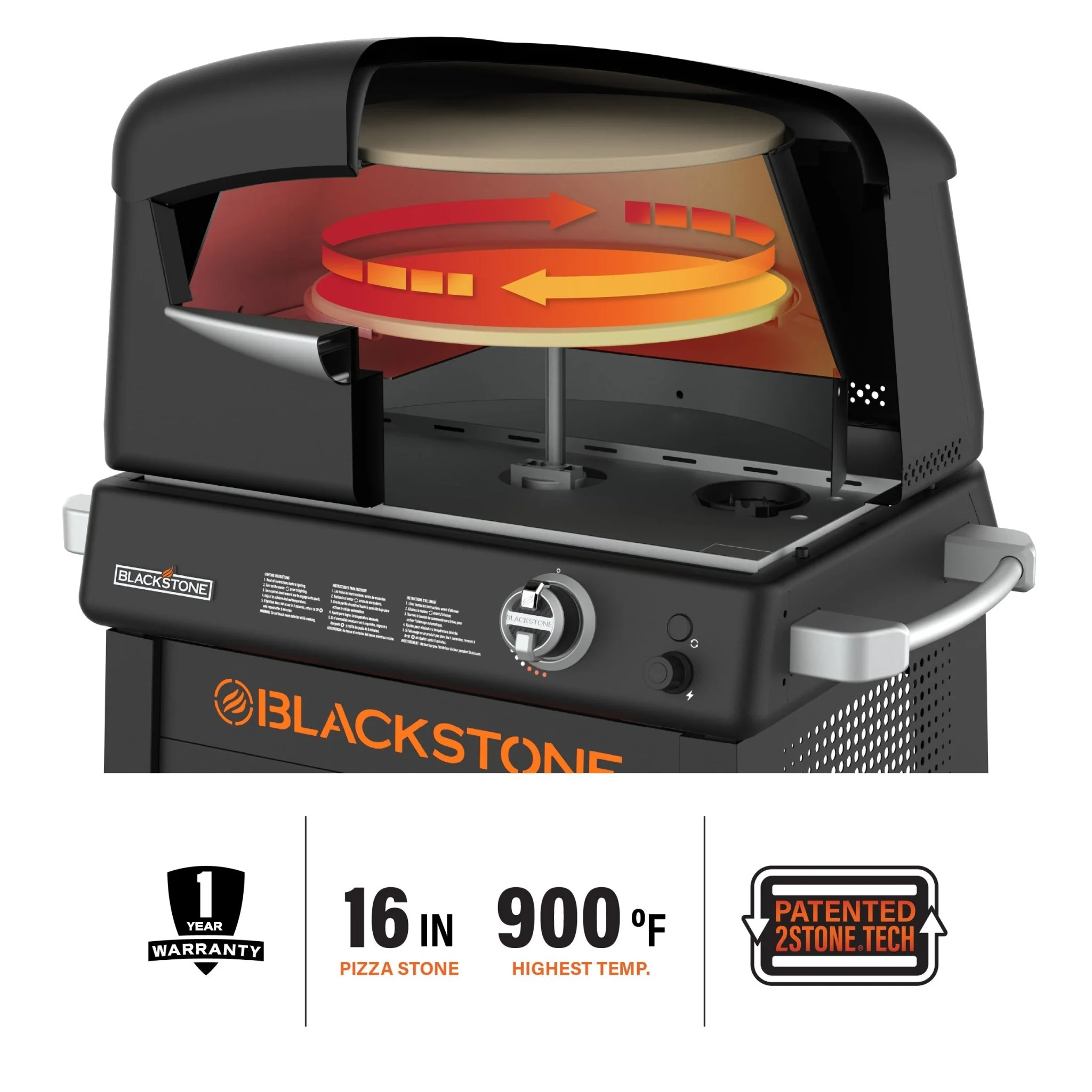 Pizza Oven with Mobile Cart - Image 3