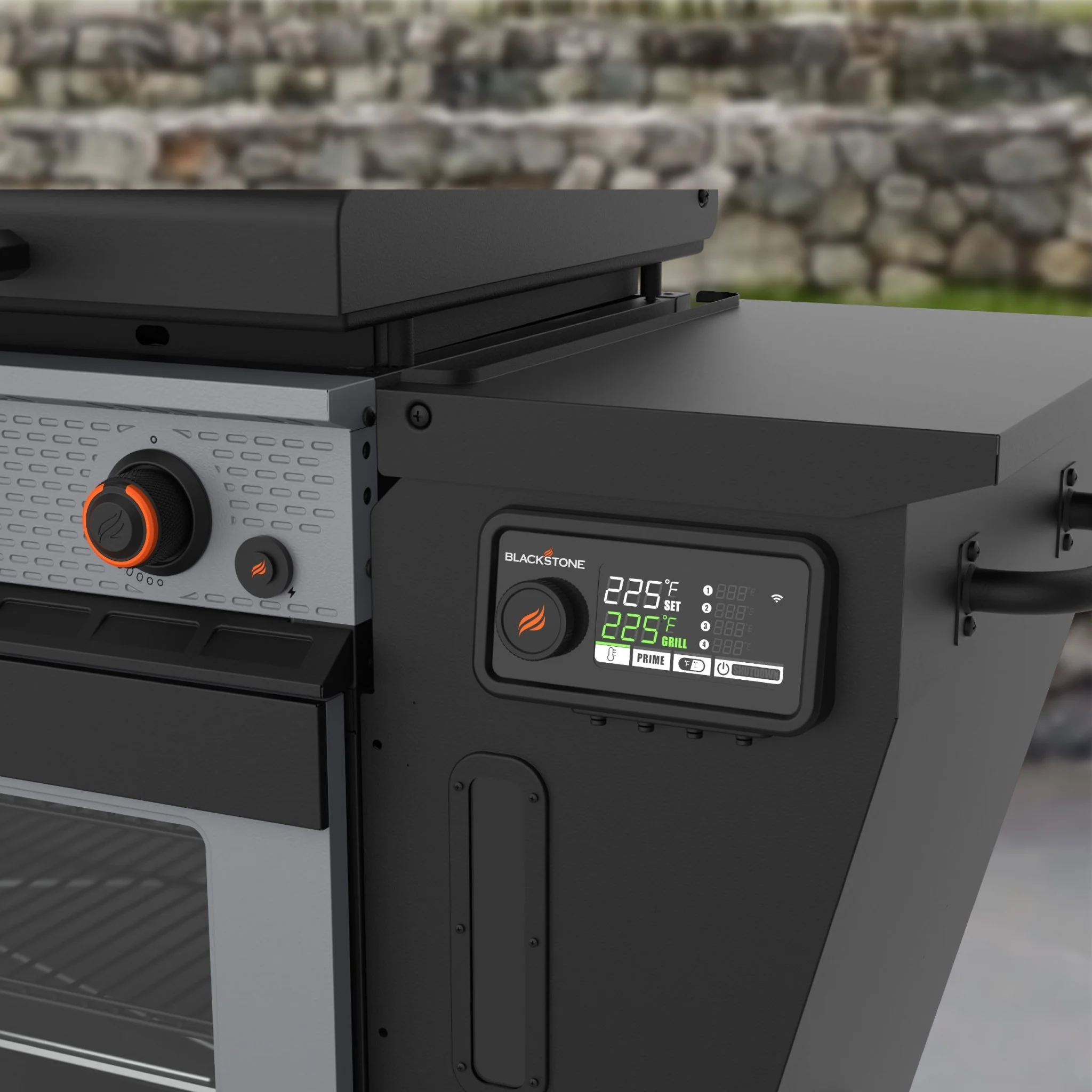 Bronco 36” Griddle Vertical Pellet Smoker Combo - Image 10