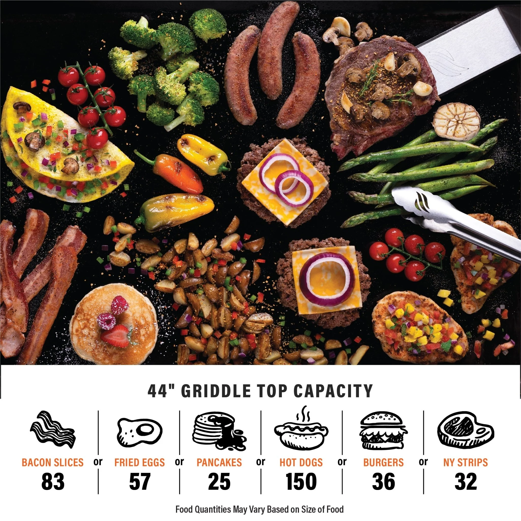 44" Griddle with Hard Cover - Image 9