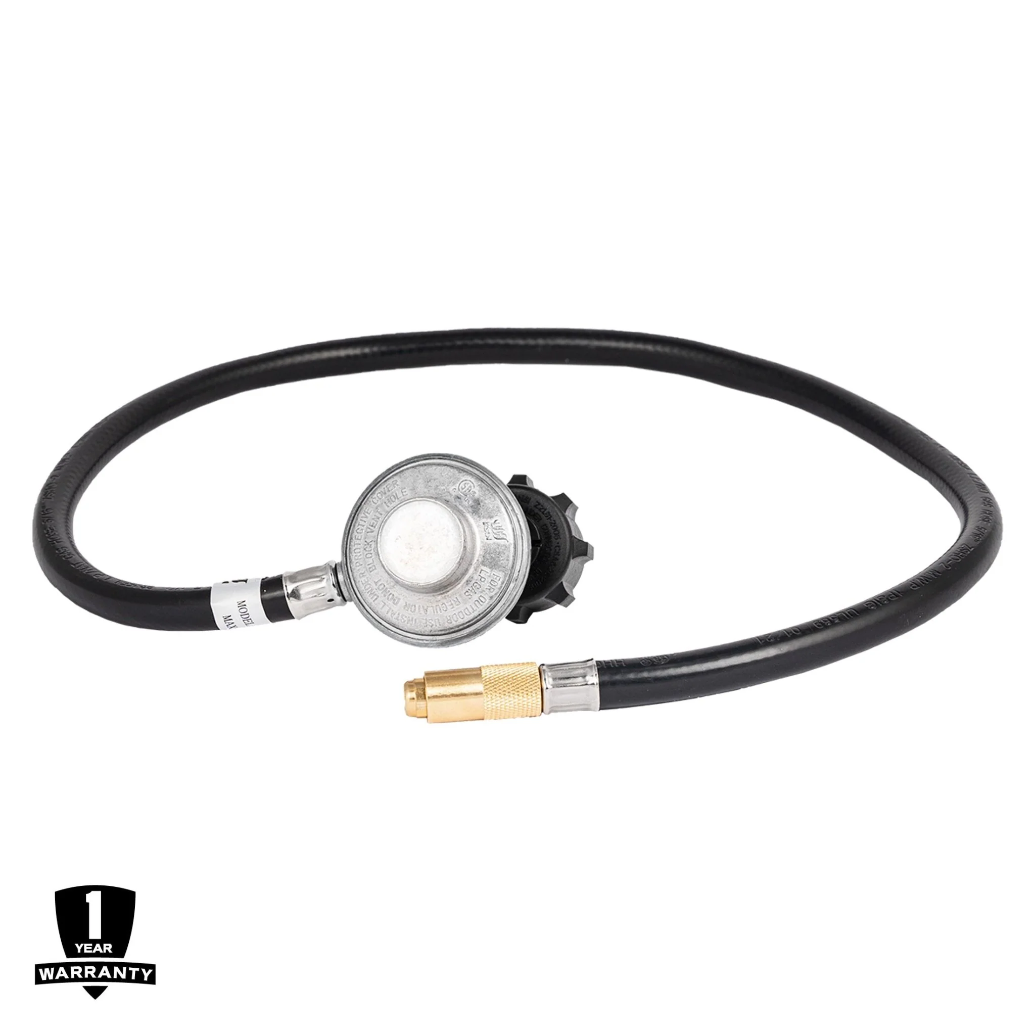 Propane Adapter Hose with Regulator - Image 3