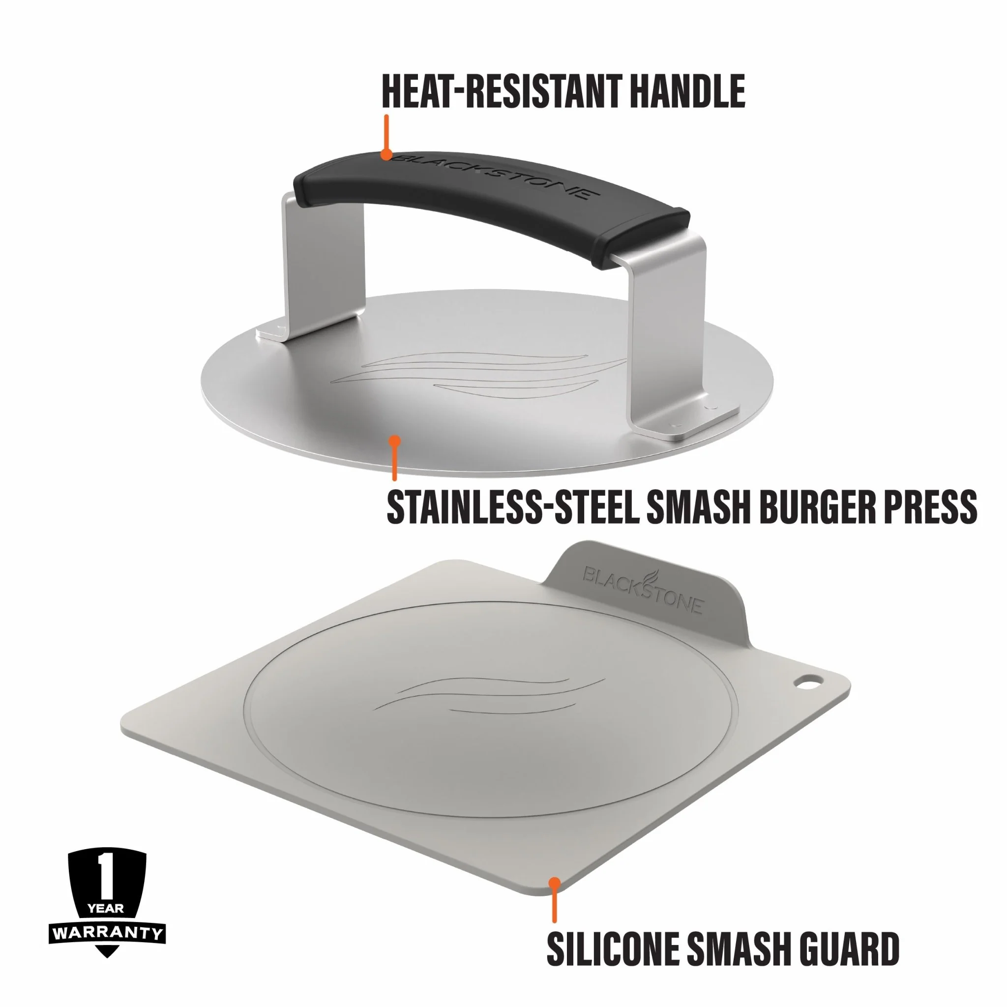 Culinary Smash Burger Press with Smash Guard - Image 3