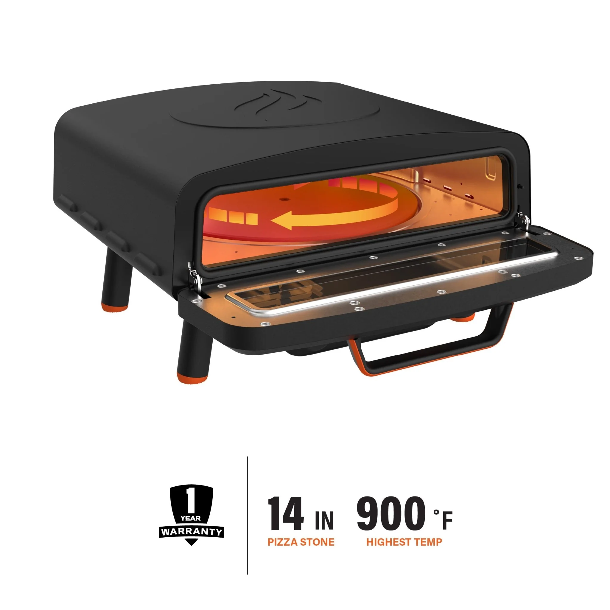 Electric Tabletop Pizza Oven - Image 3