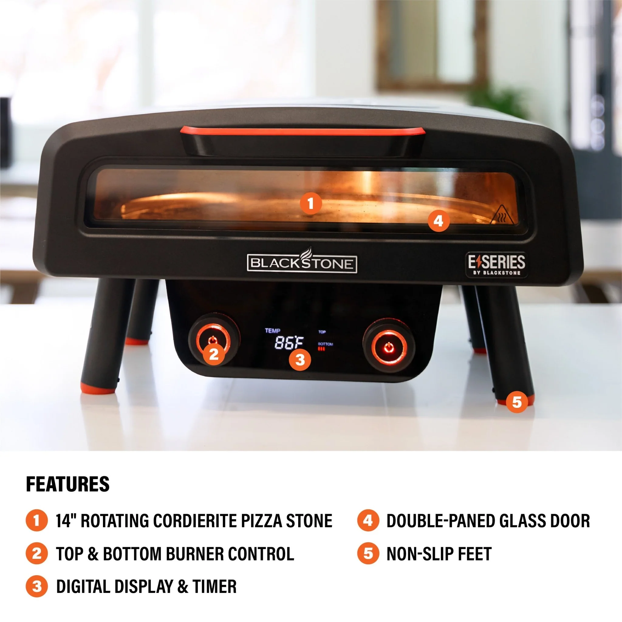 Electric Tabletop Pizza Oven - Image 4