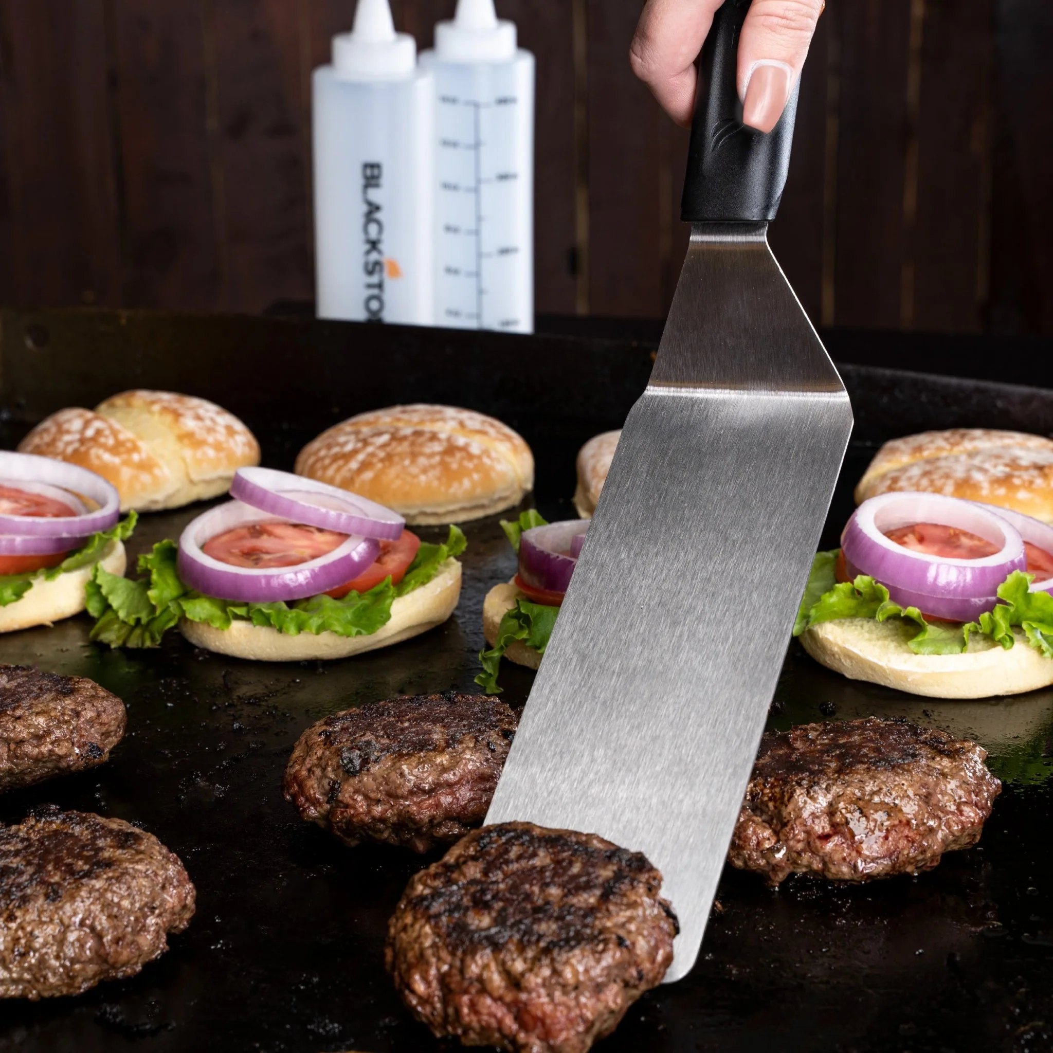 5 Piece Professional Griddle Toolkit - Image 5