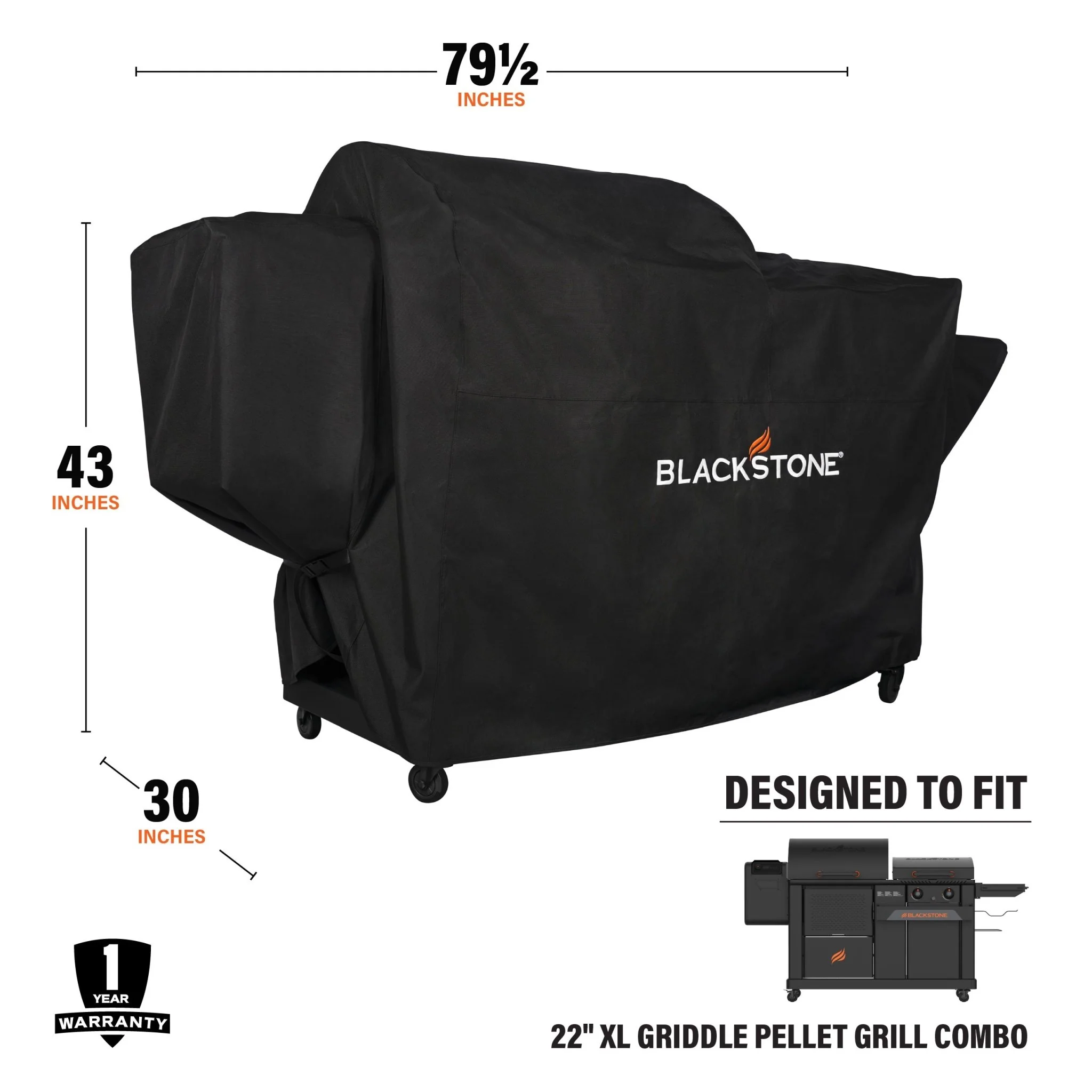 Griddle Pellet Grill Combo Cover - Image 3
