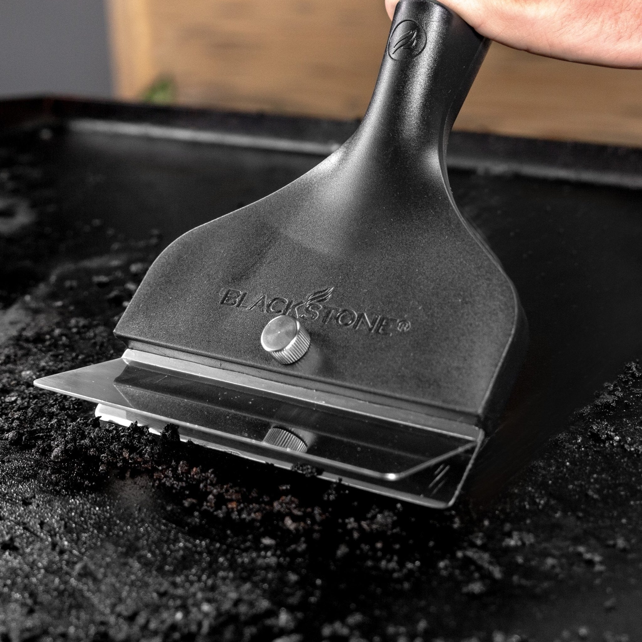 Griddle Scraper with Cleaning Brick - Image 3