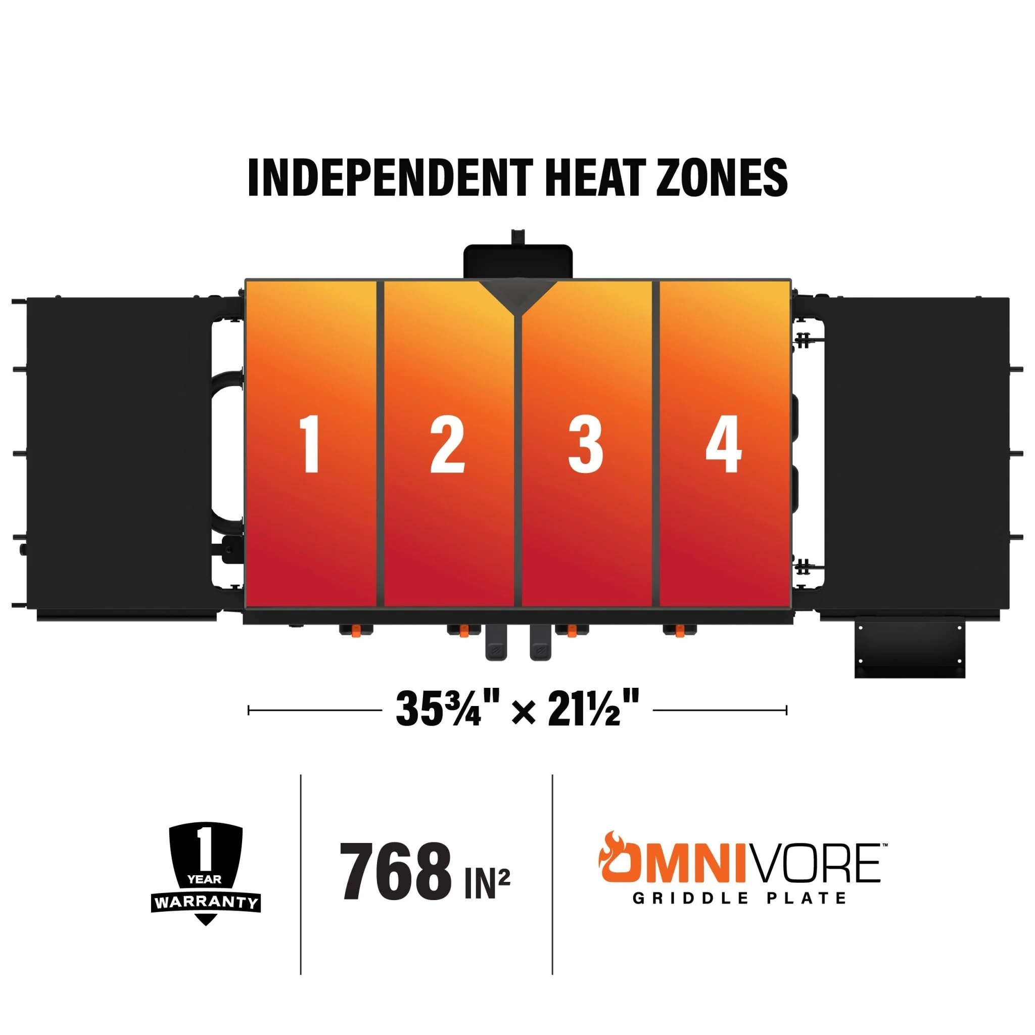 Iron Forged 36” Griddle with Cabinet - Image 3