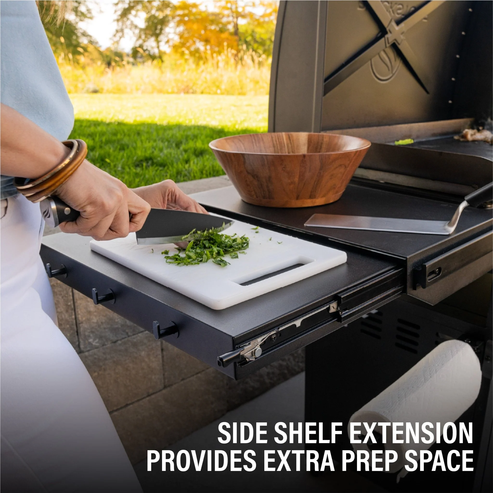 Iron Forged 36” Griddle with Cabinet - Image 8