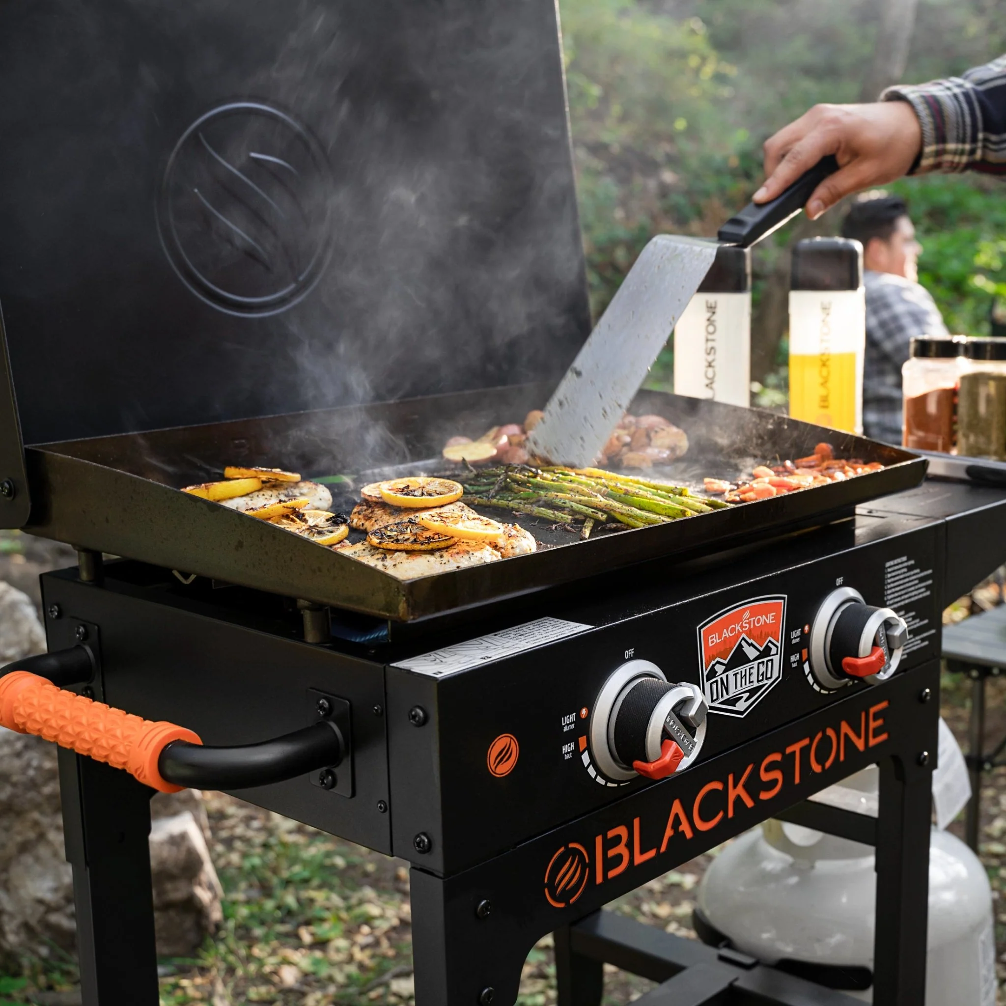 On The Go 22in Cart Griddle W/Hood - Image 5