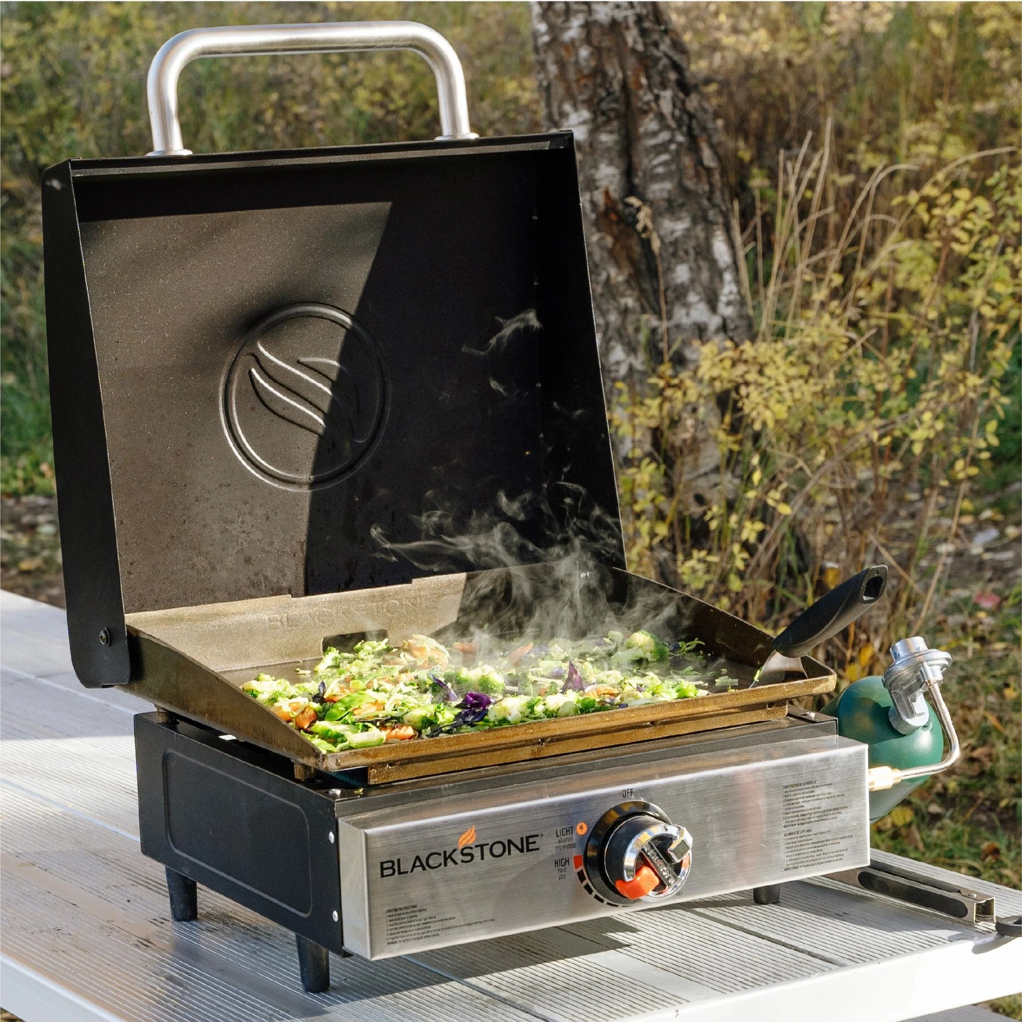 17" Tabletop Griddle with Hood Bundle - Image 3