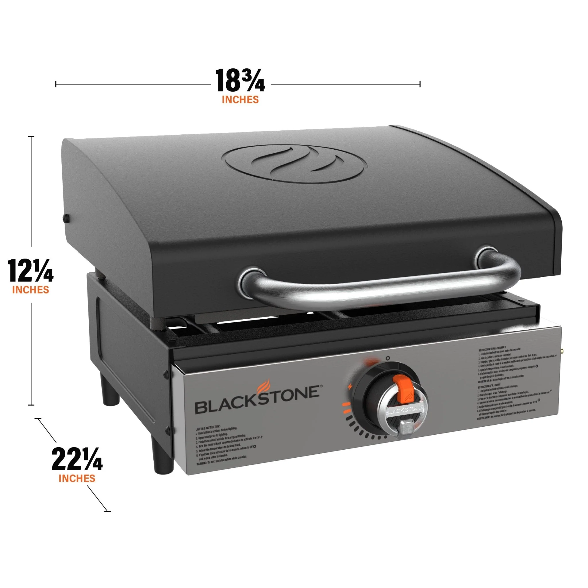 17" Tabletop Griddle with Hood Bundle - Image 4